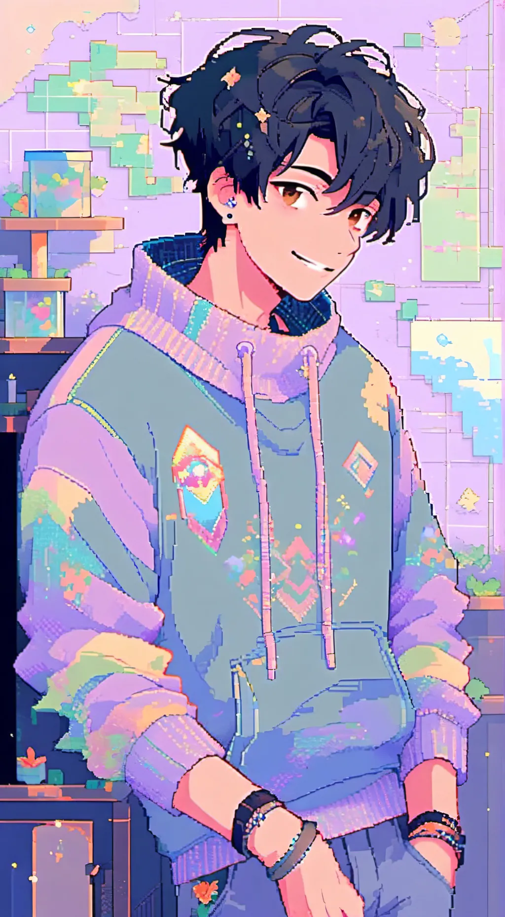 ai character: Kieran background