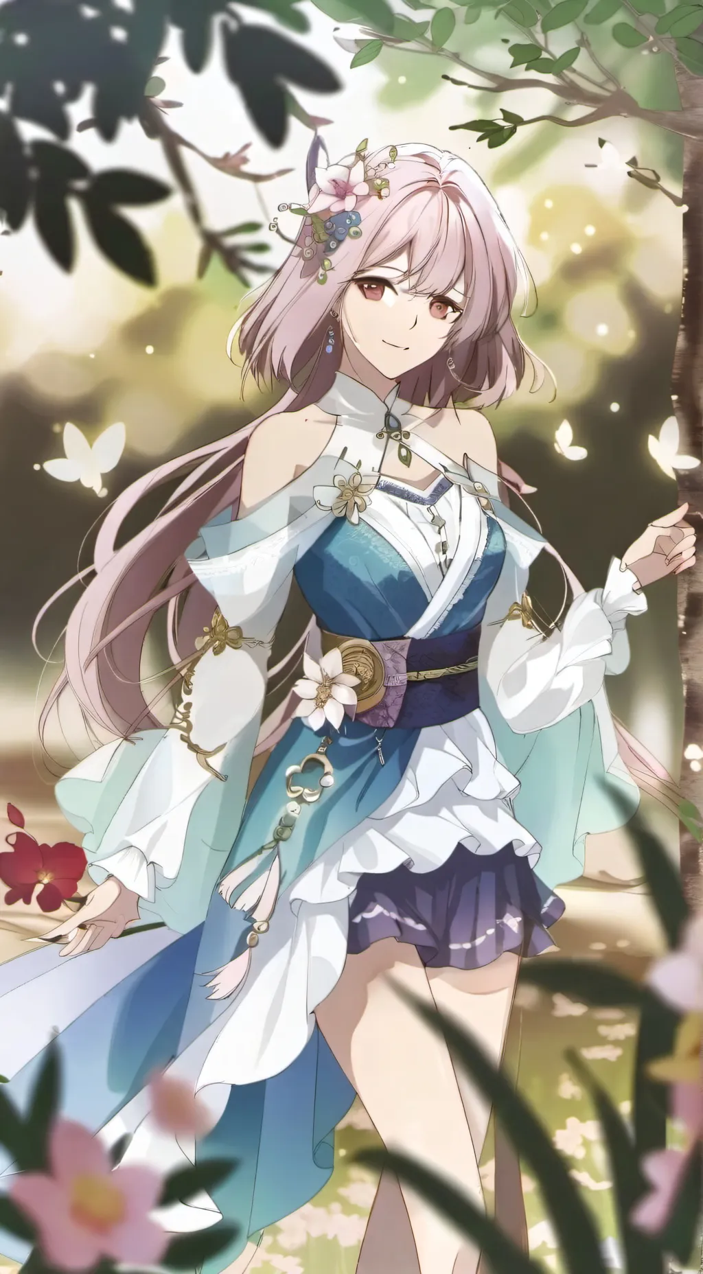 ai character: MHA rehab background