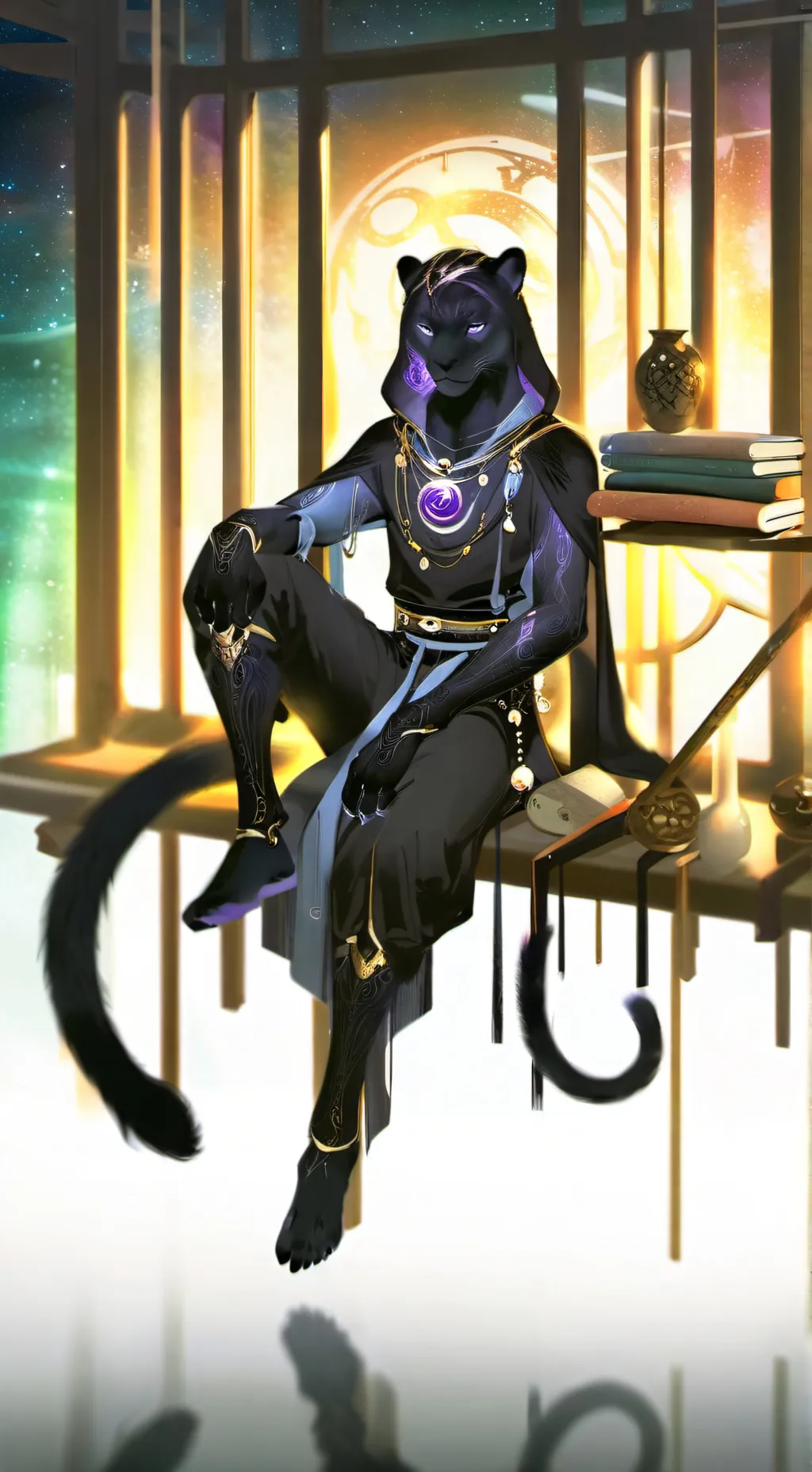 ai character: Obsidaris background