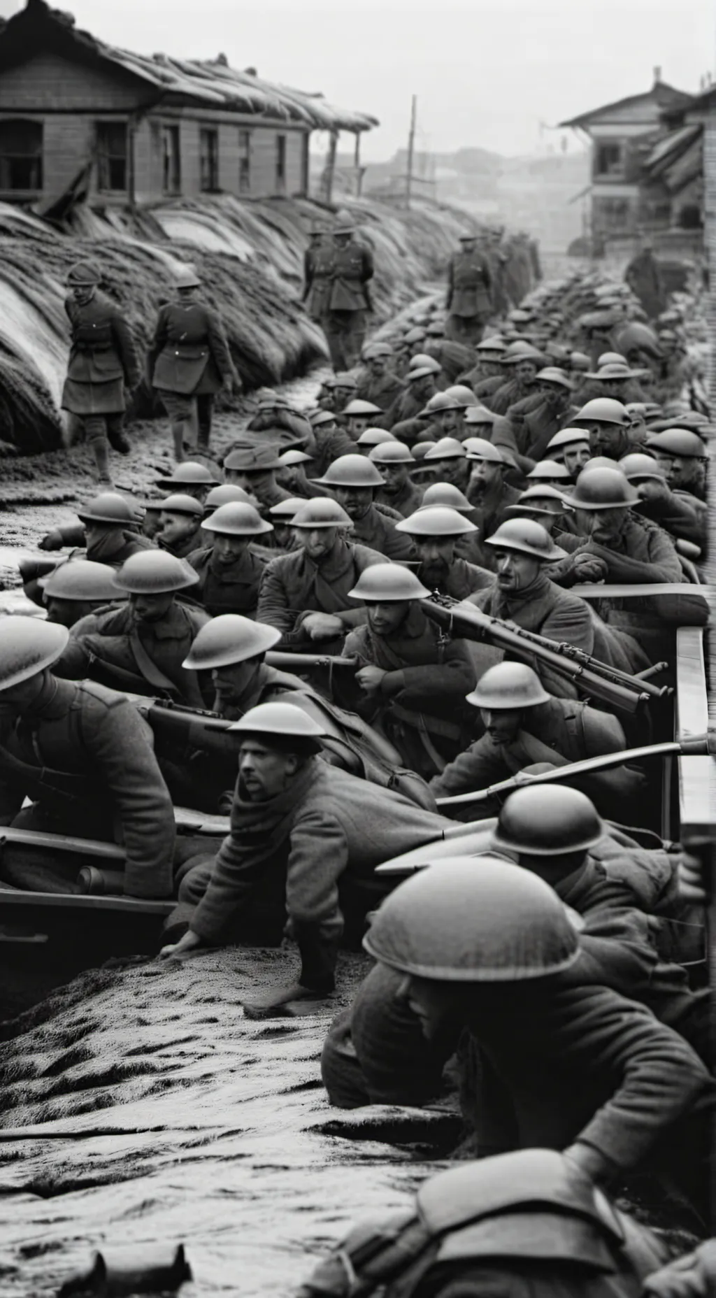 ai character: World war 1 background