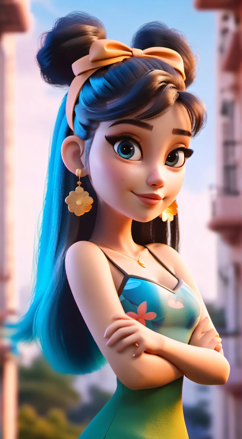 ai character: dayana background