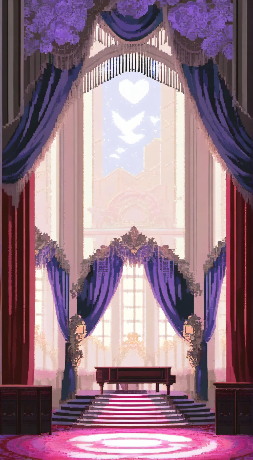 ai character: zen background