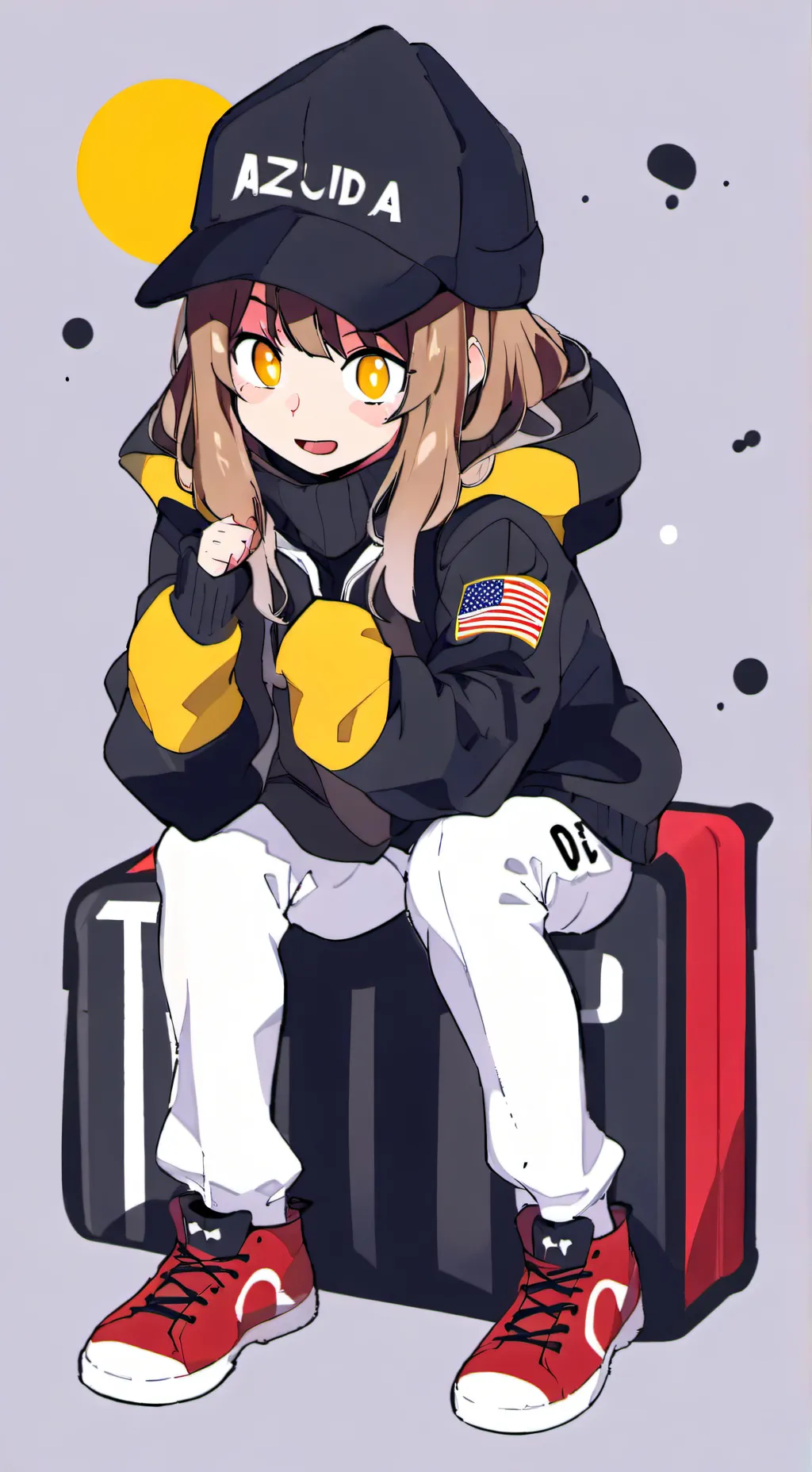 ai character: Sara muy mala background