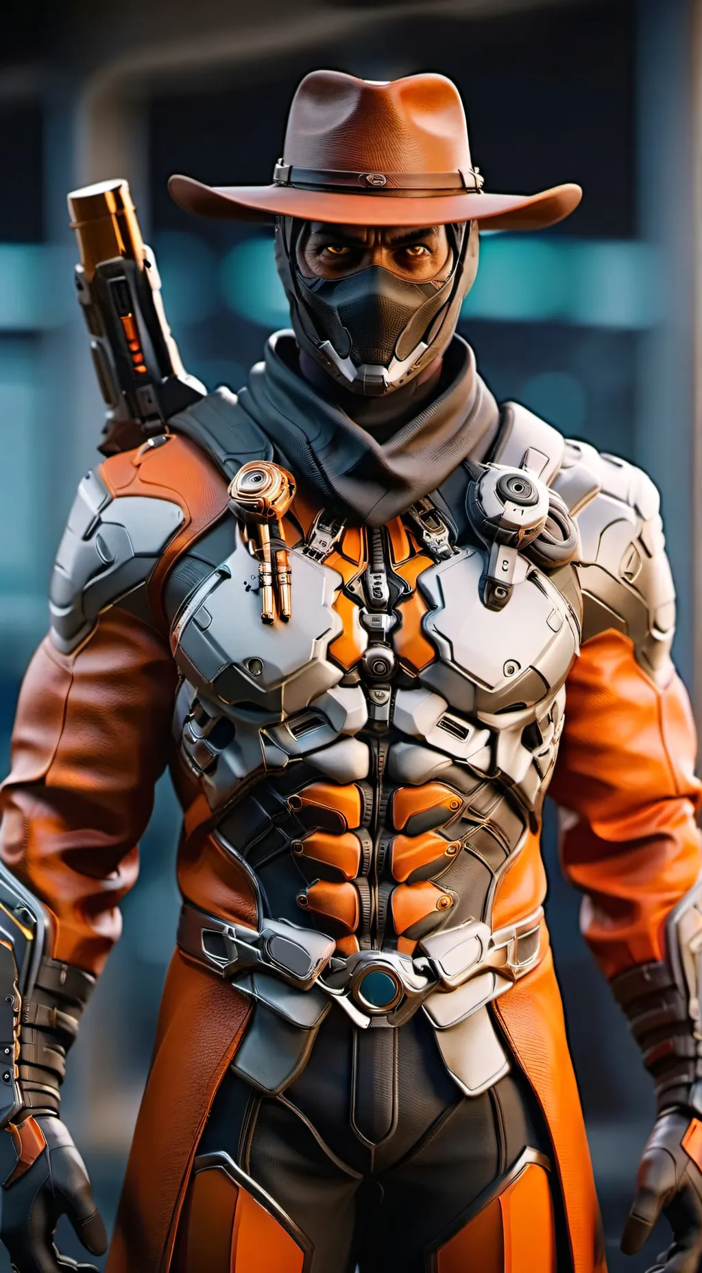 ai character: vaquero  background