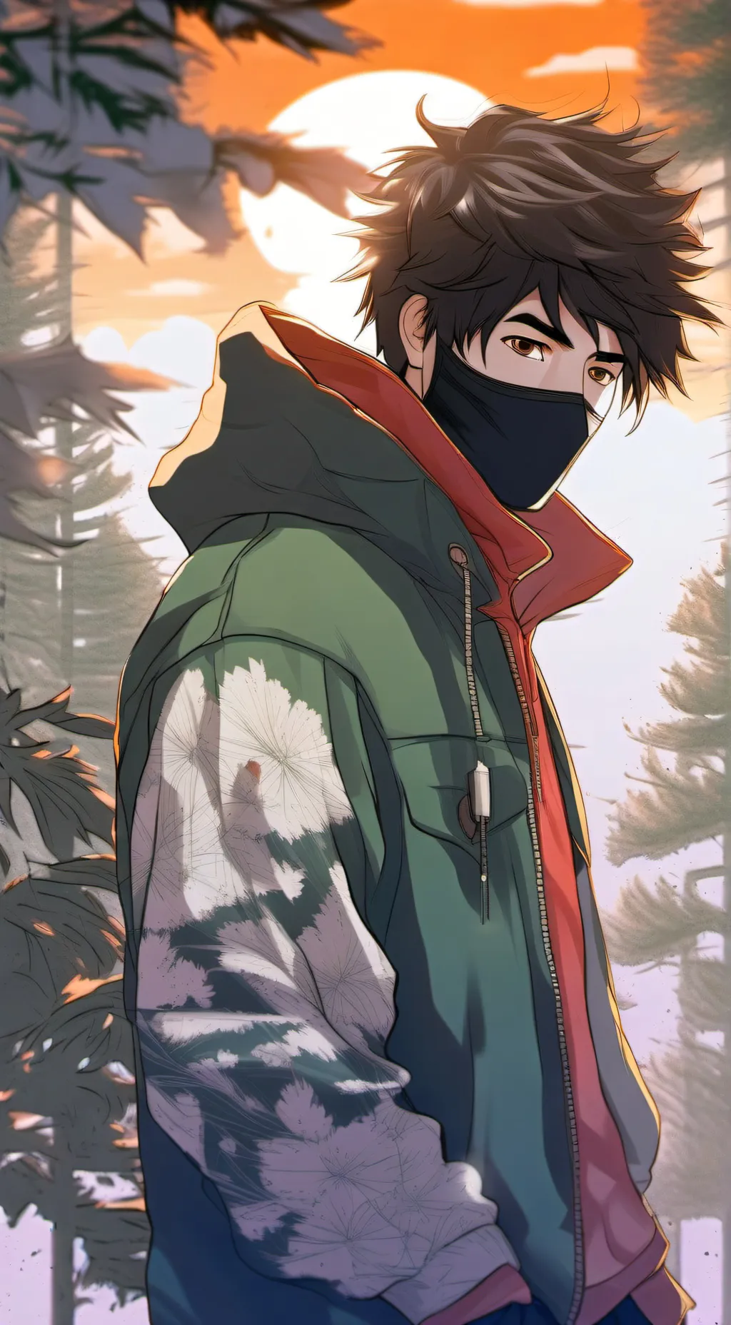 ai character: Aki background