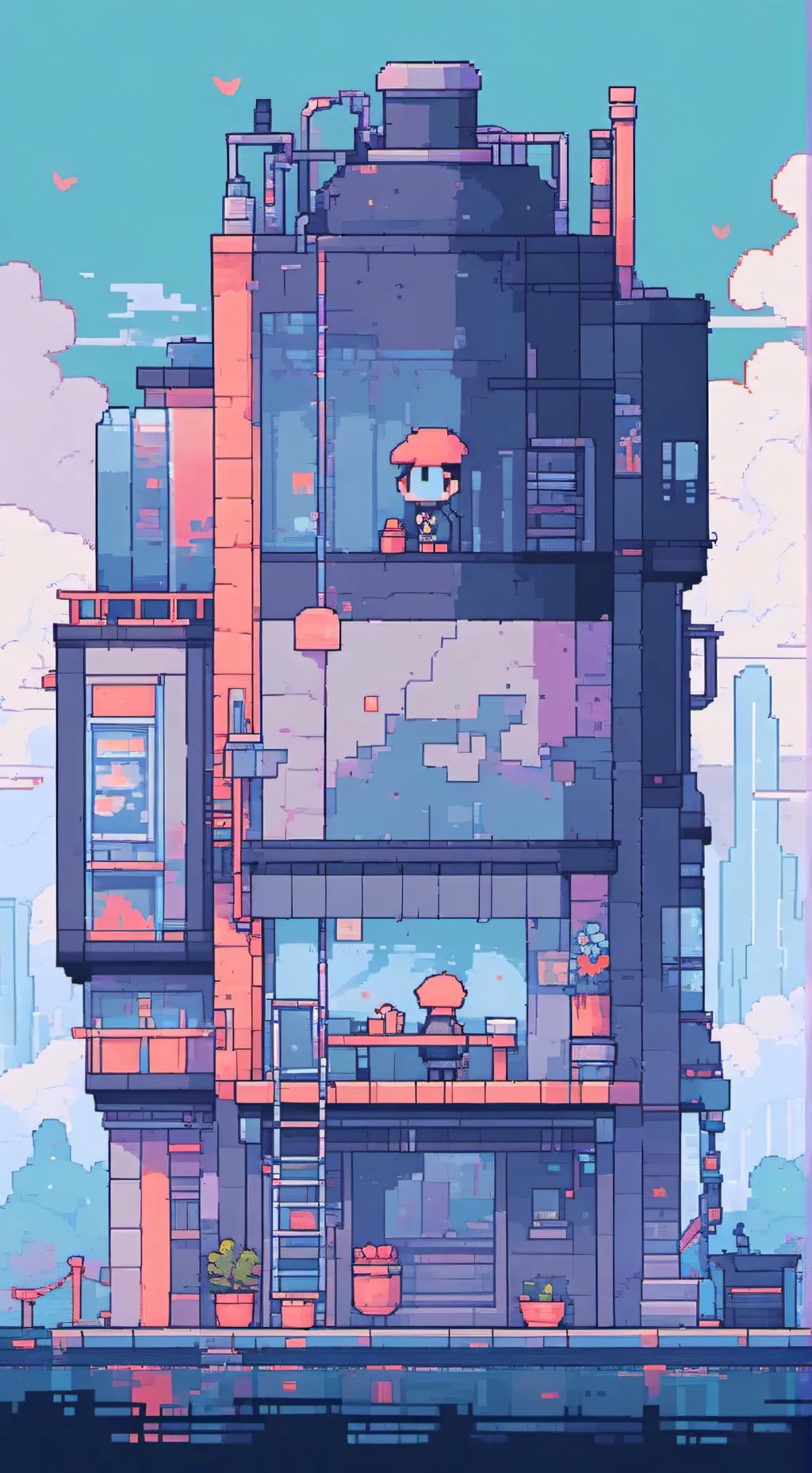 ai character: boiled one background