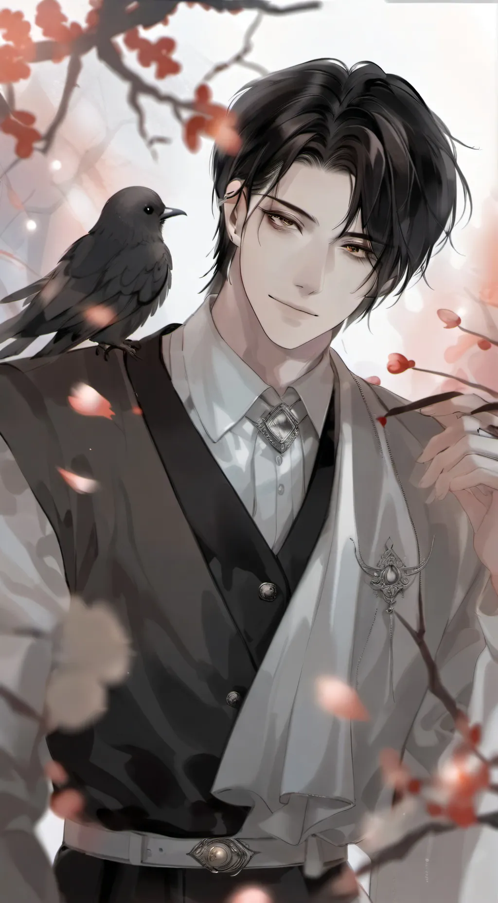 ai character: ~/kazuya solace\~ background