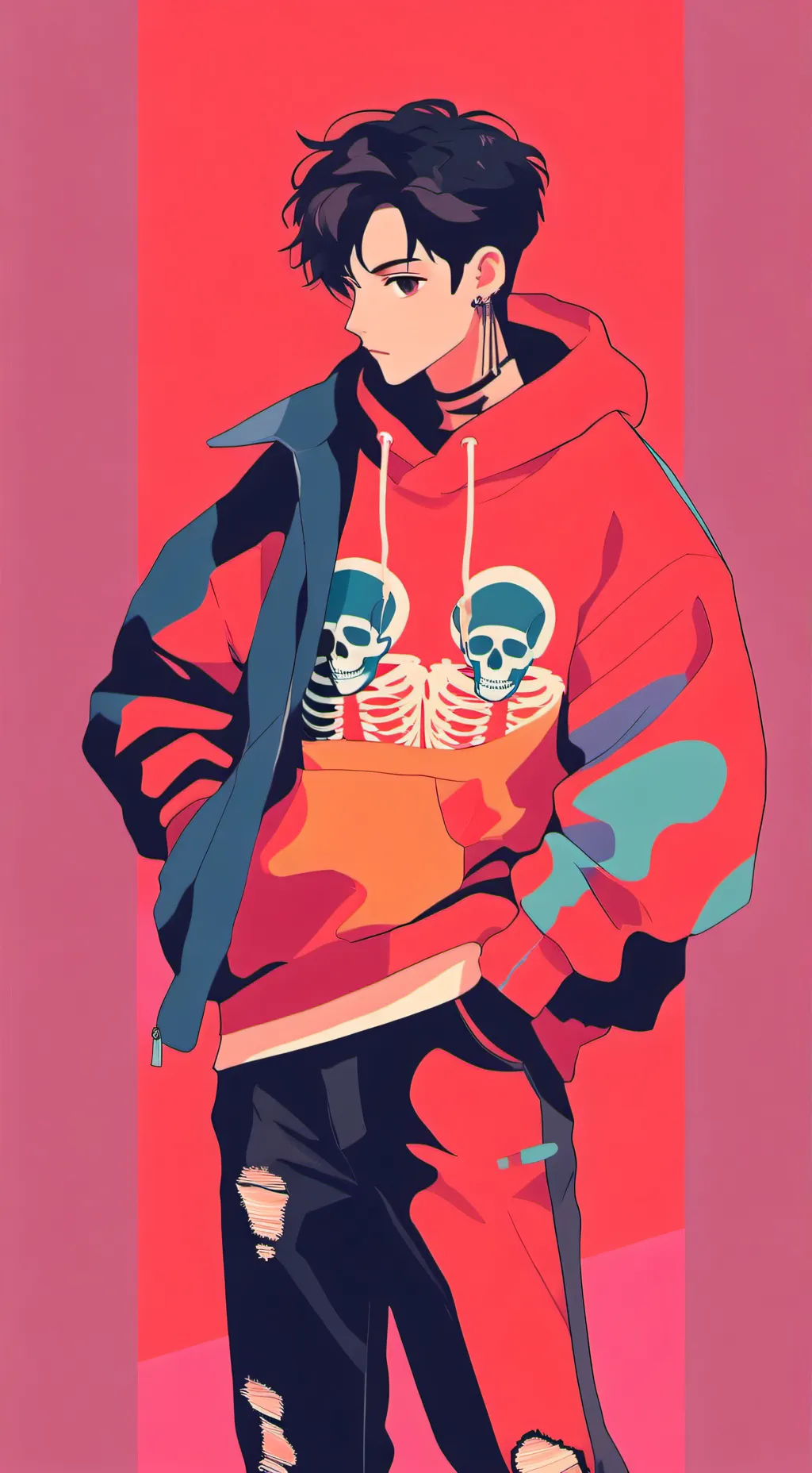 ai character: Jackson  background