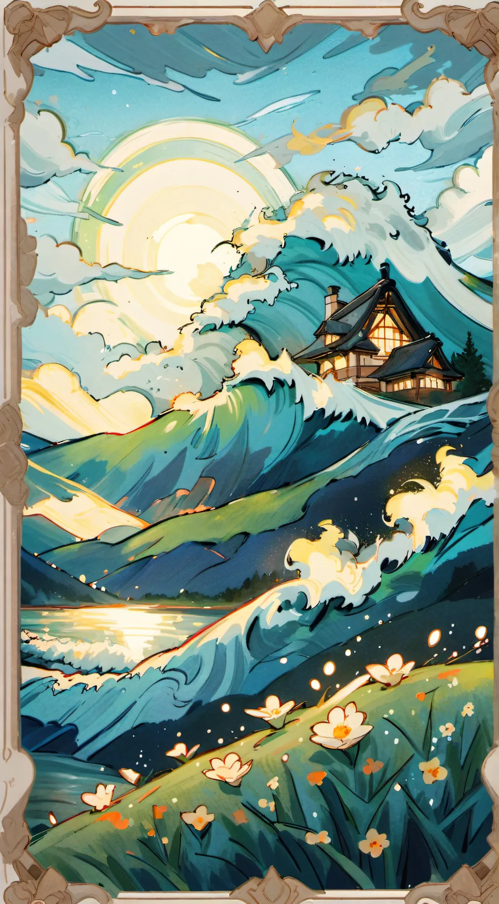 ai character: Kenjaku  background