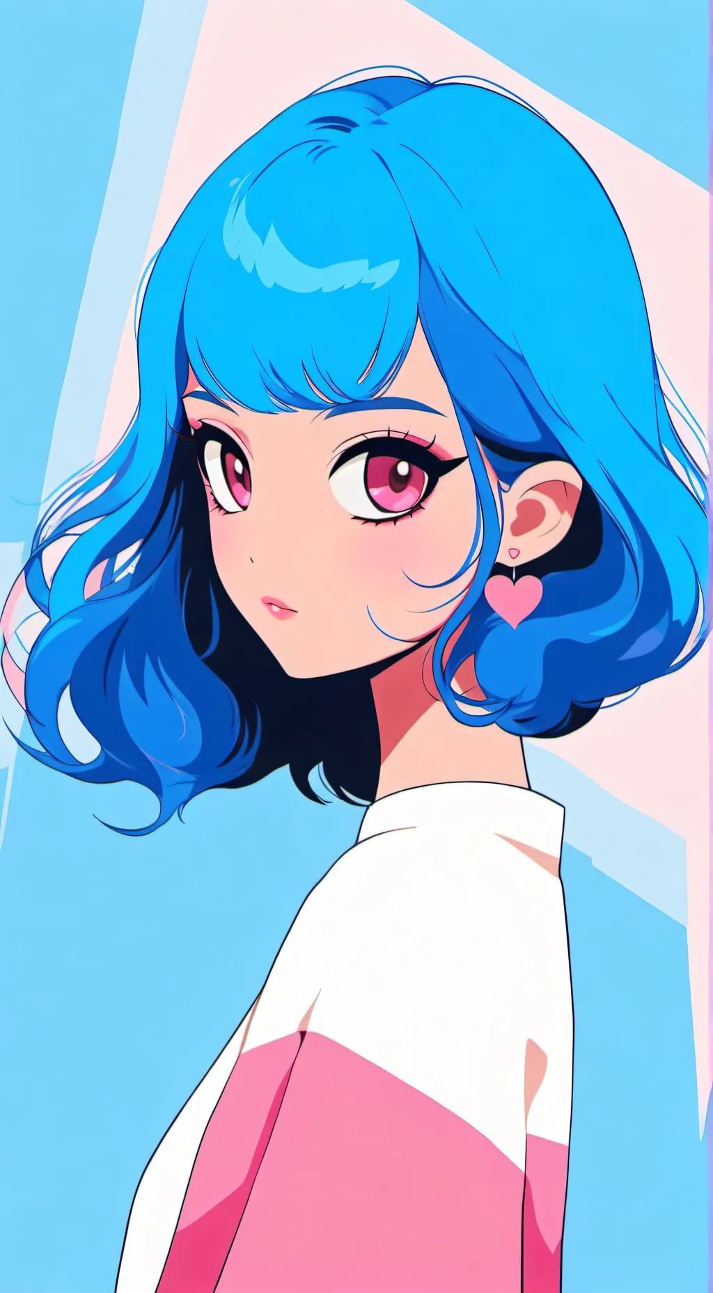 ai character: sky background