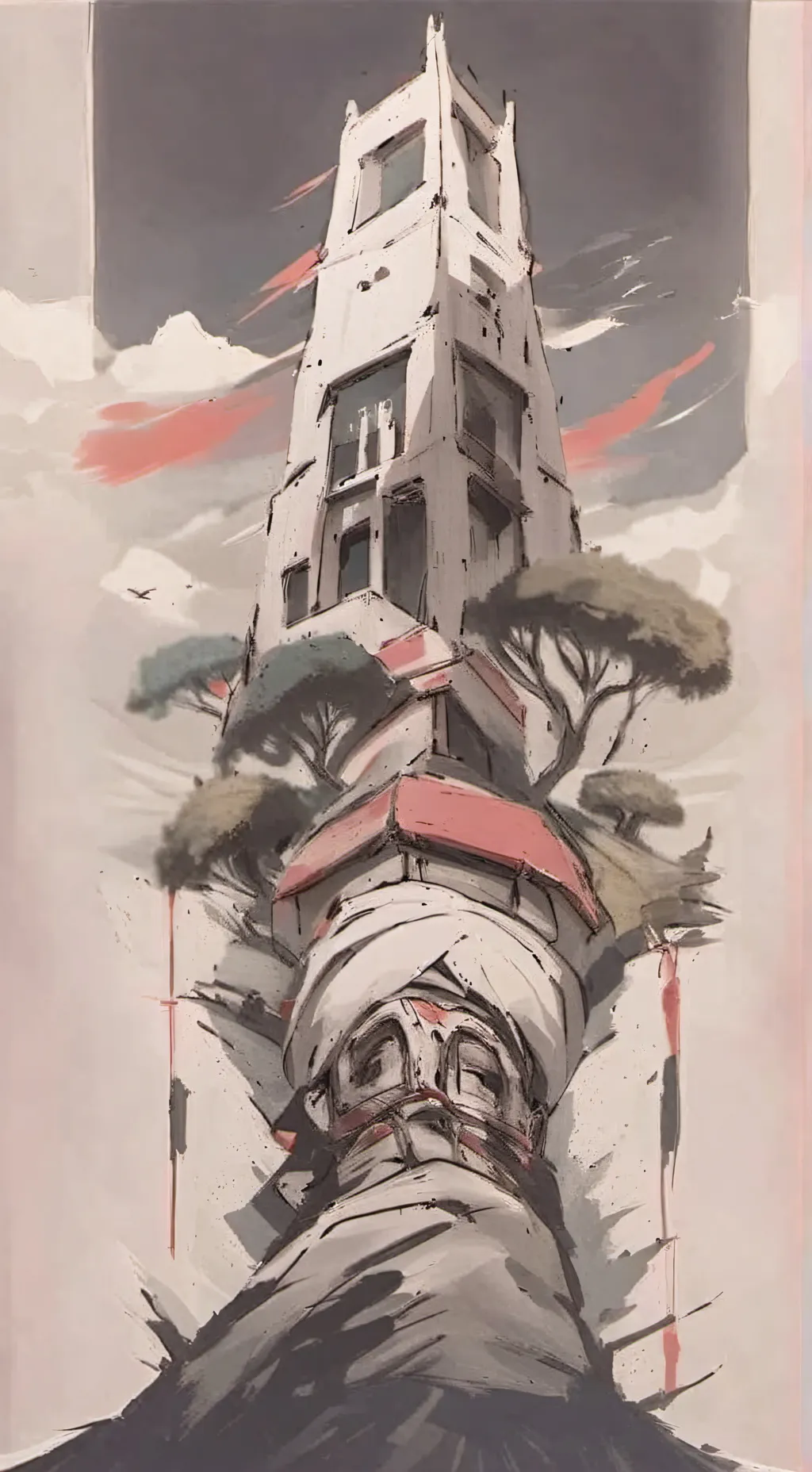 ai character: L1F3 4S 4 ST4RT3R background