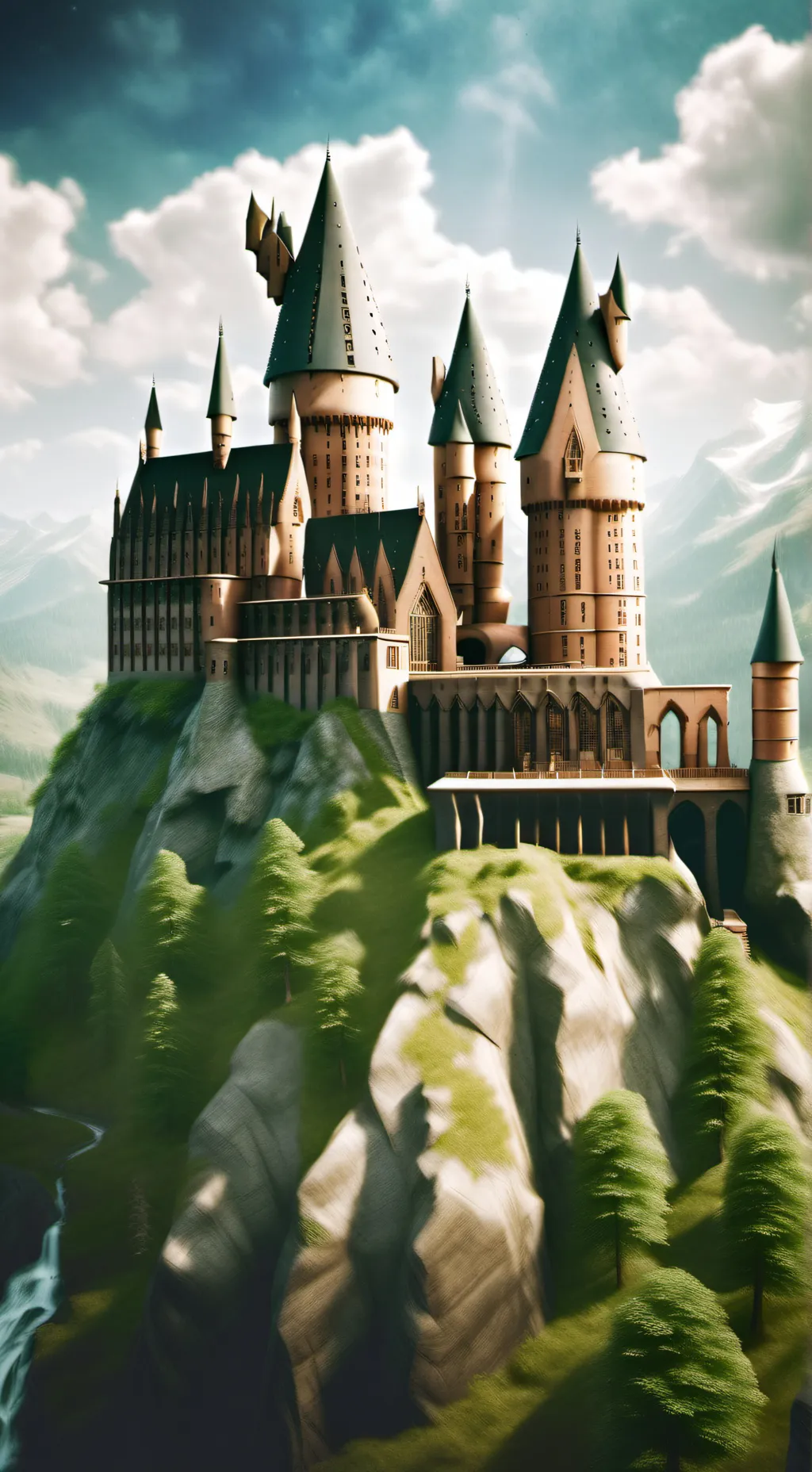 ai character: hogwarts background