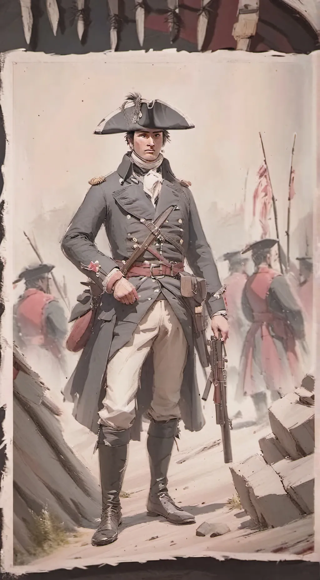 ai character: napoleon  background