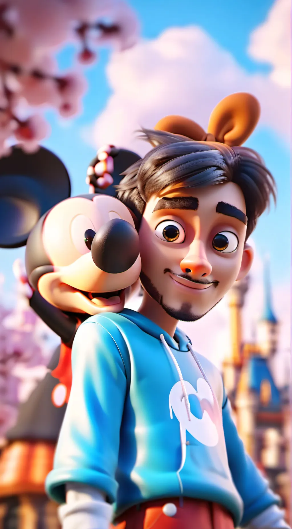 ai character: Bynax dual xd  background