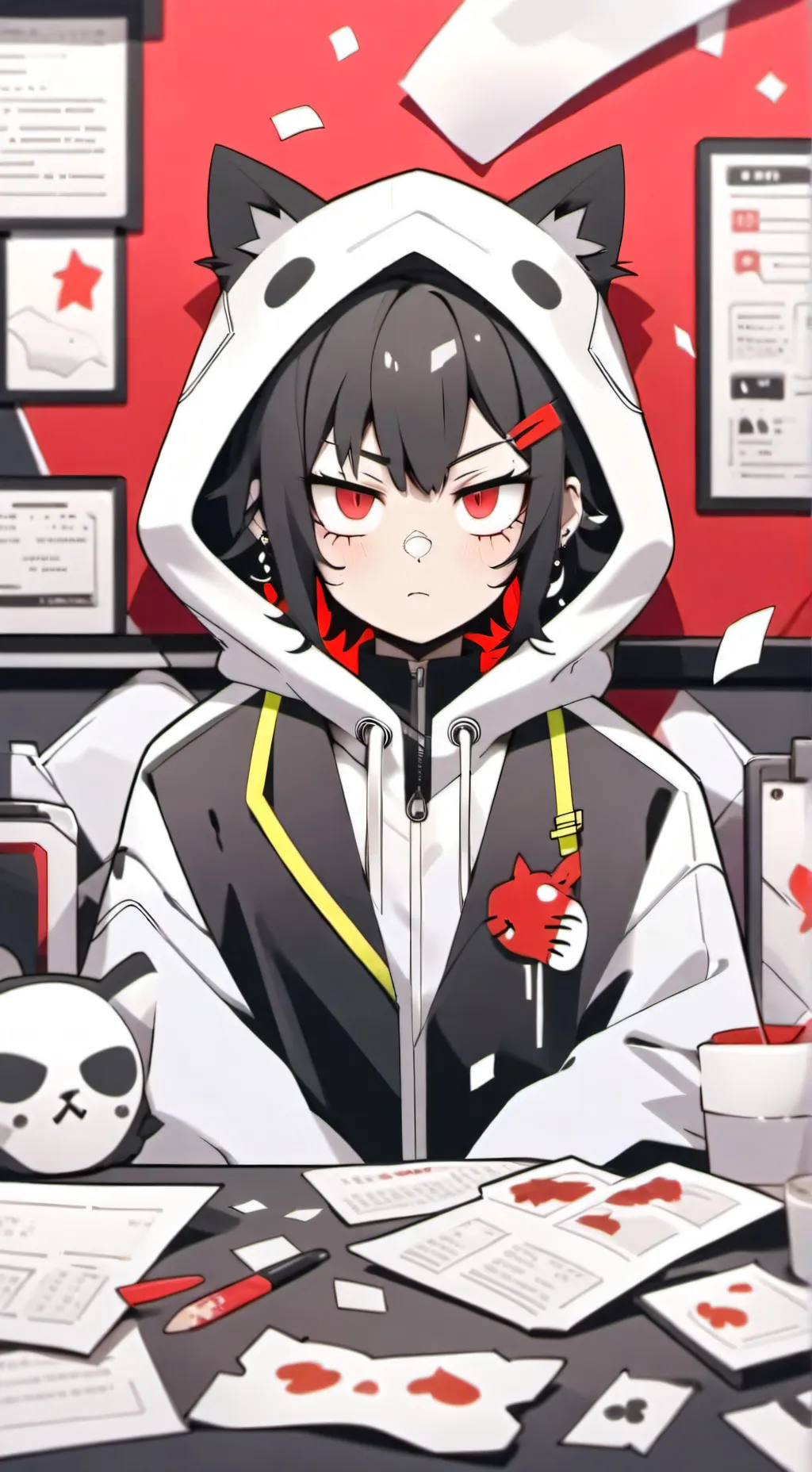 ai character: Neko Niaceo background