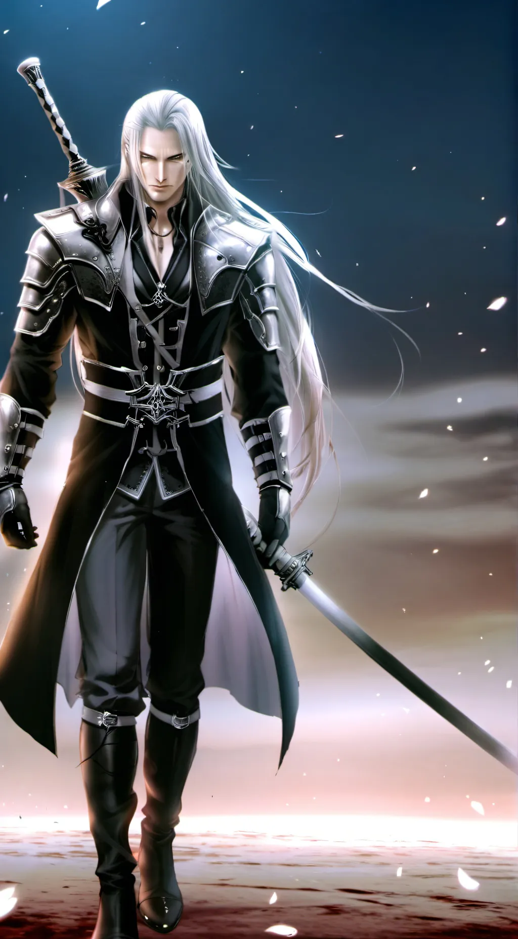 ai character: Sephiroth background