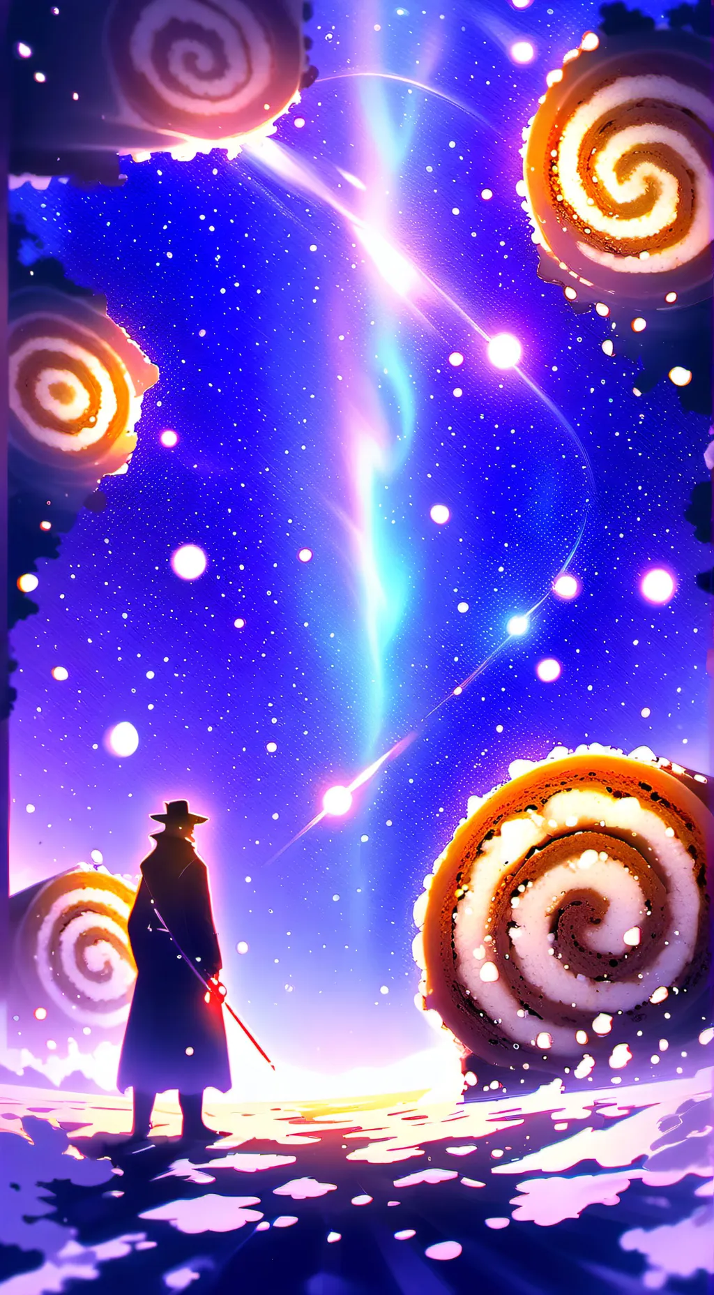 ai character: Take care of cosmo background