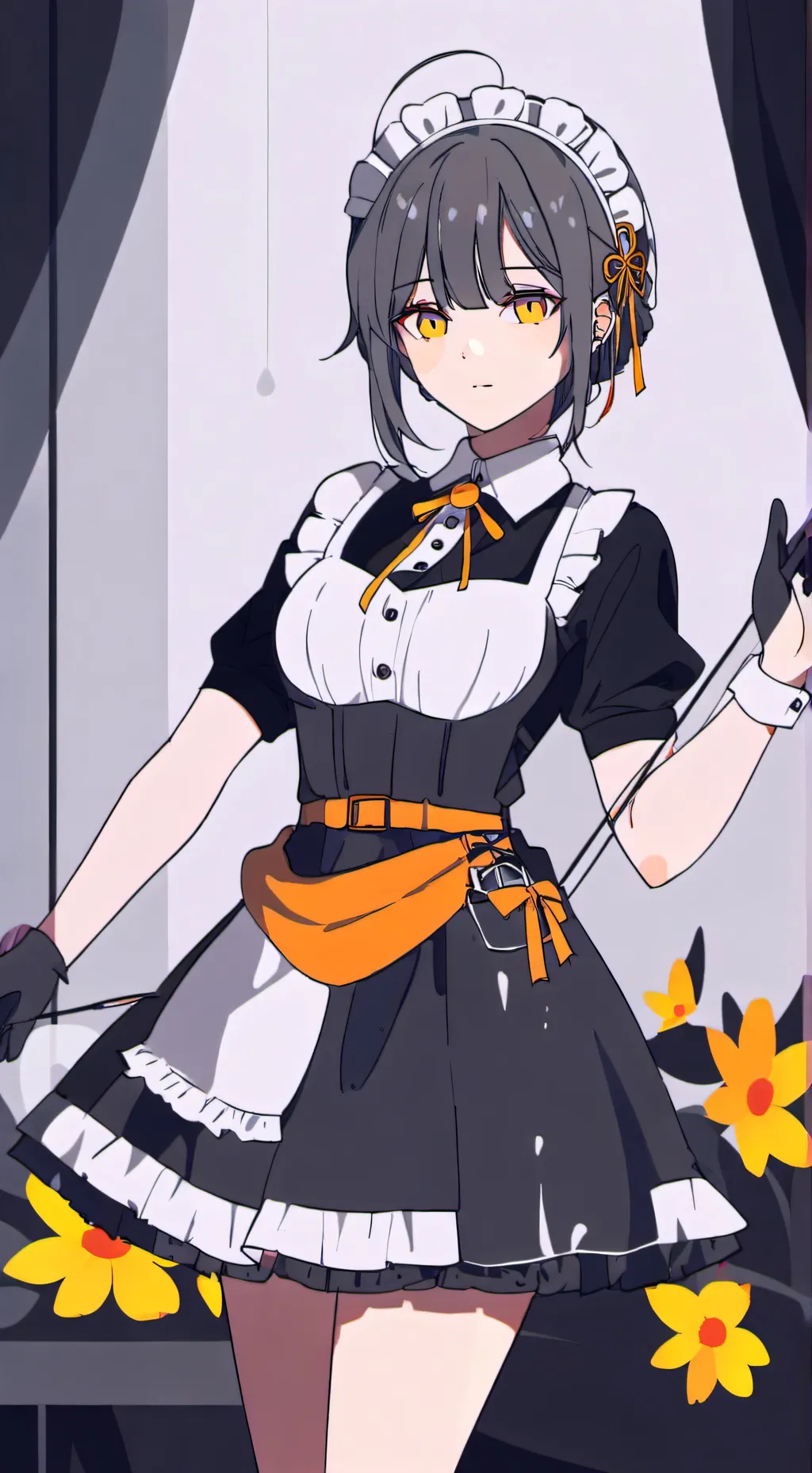 ai character: Rose background