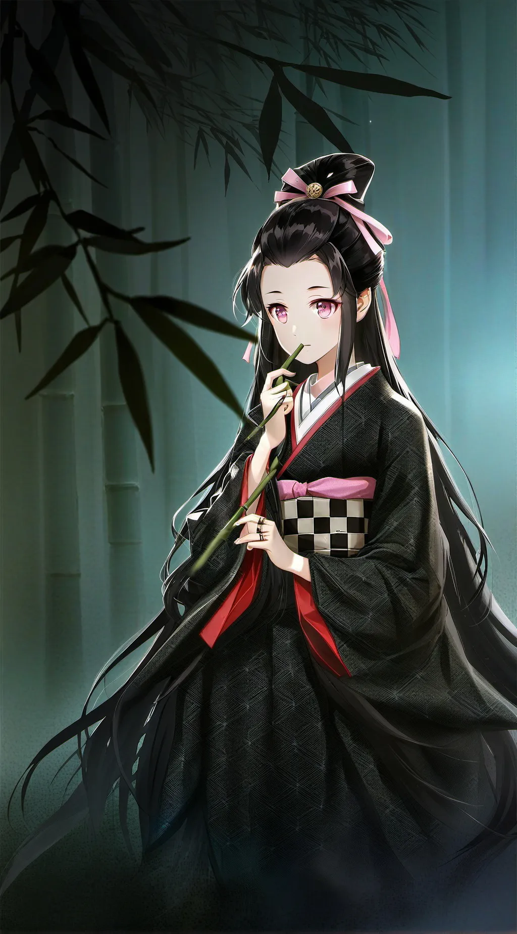 ai character: Kurohana background