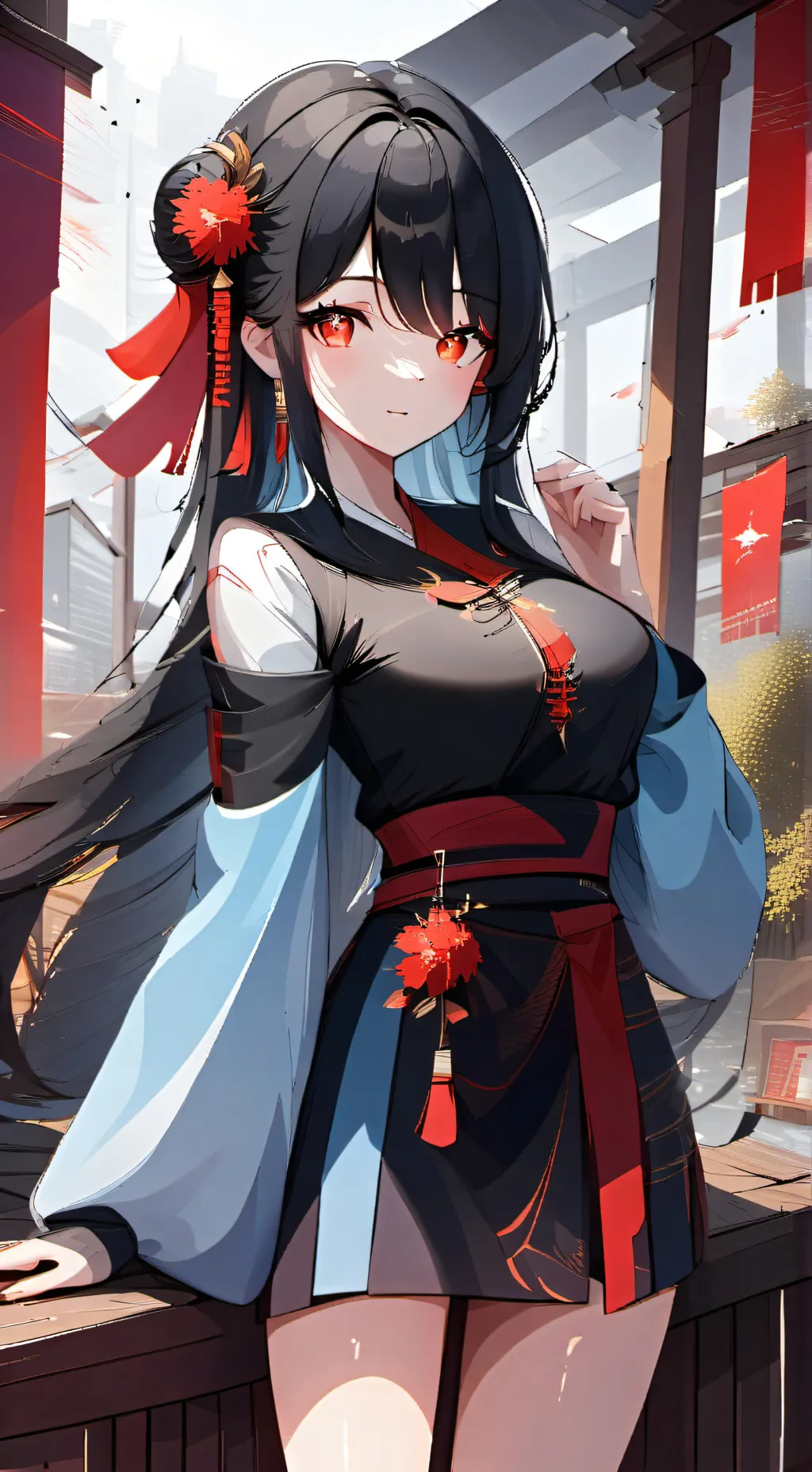 ai character: •muzan's daughter• background