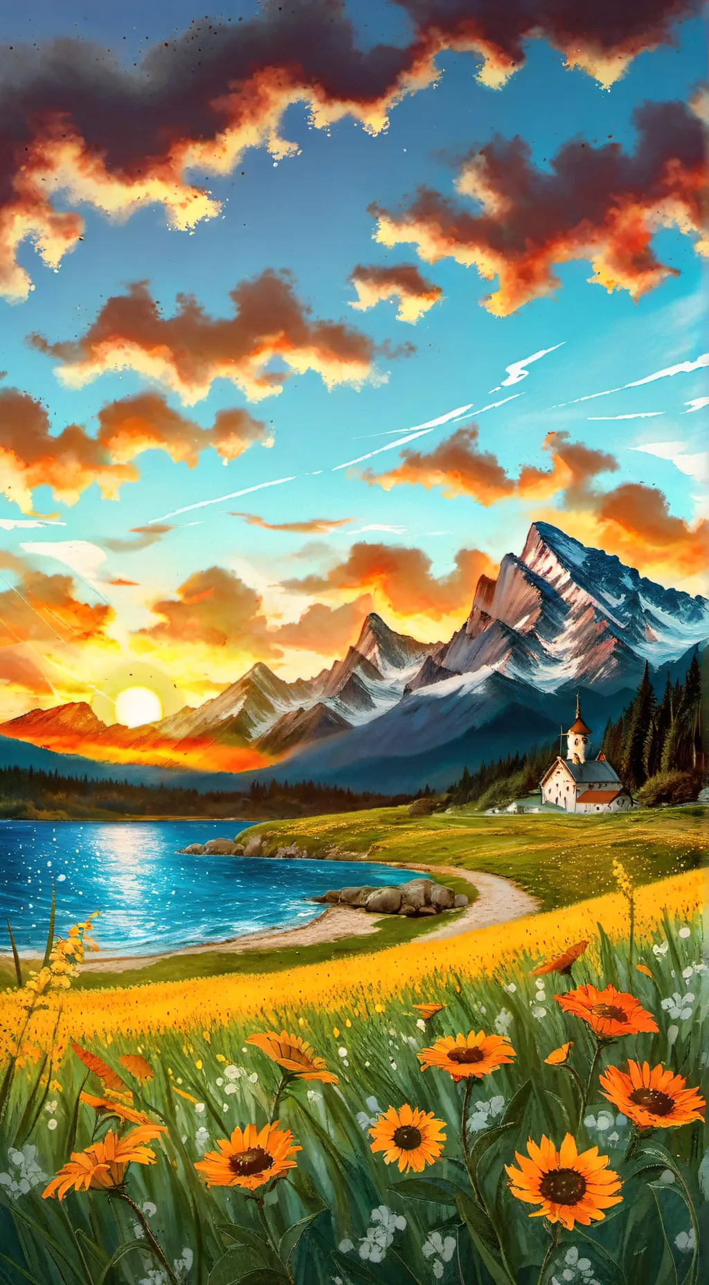 ai character: Sprunki World background