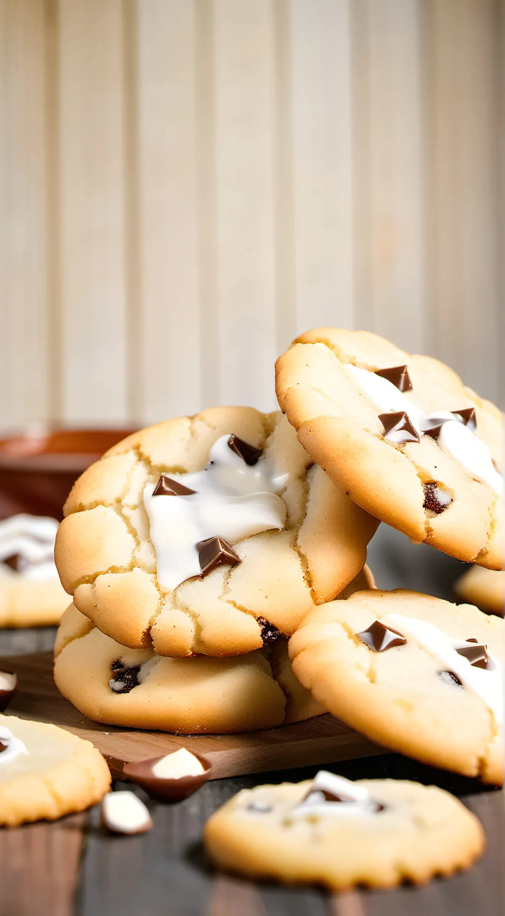 ai character: Pure vanilla cooki background