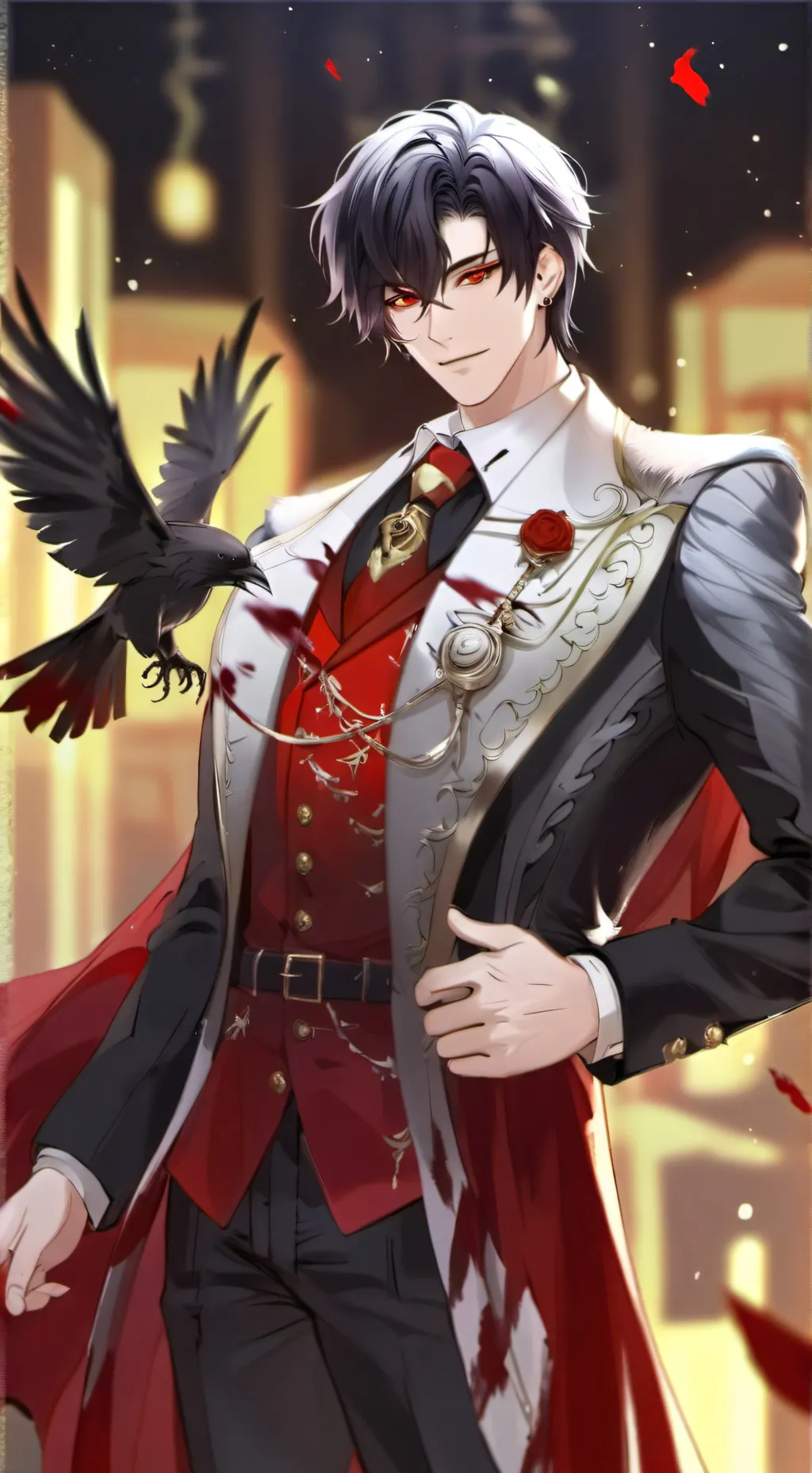 ai character: Prince Falcon  background