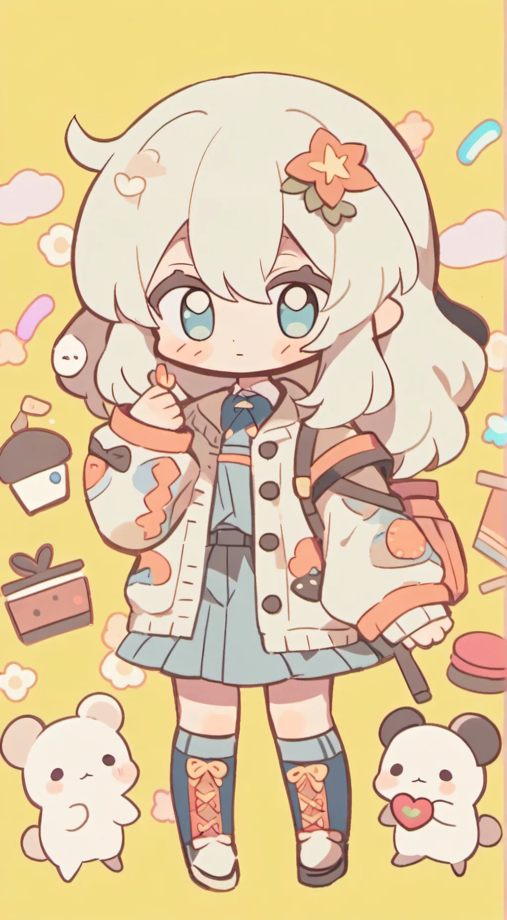 ai character: Sprunki!  background