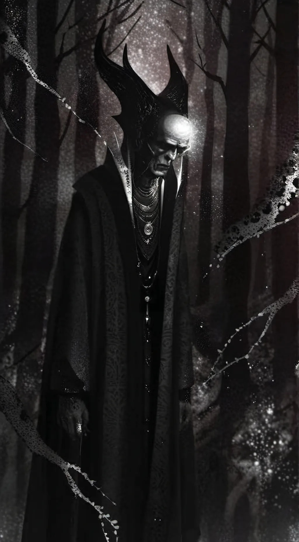 ai character: Satanism background