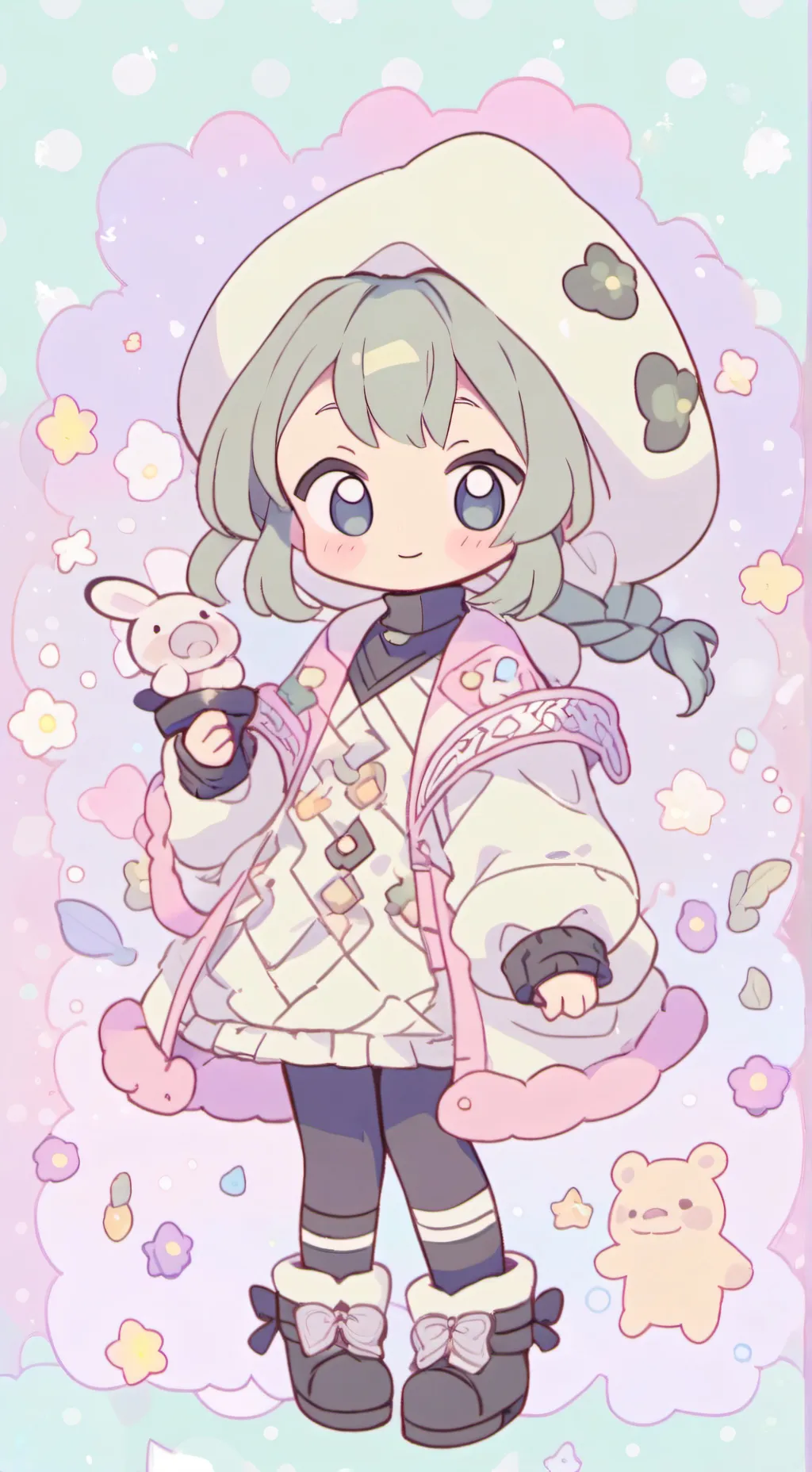 ai character: сестра background