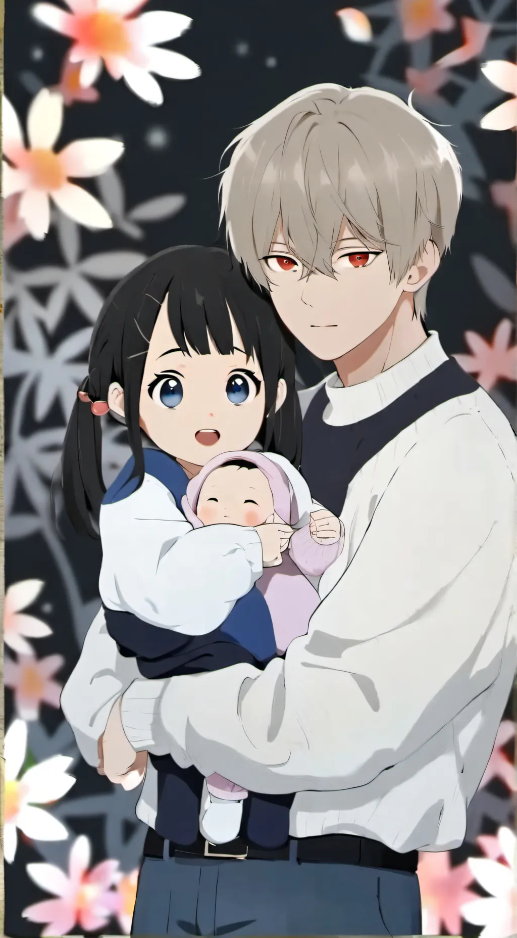 ai character: Your kids&husband background