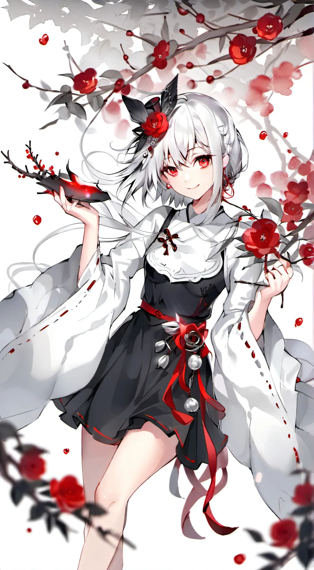 ai character: mha + jjk background