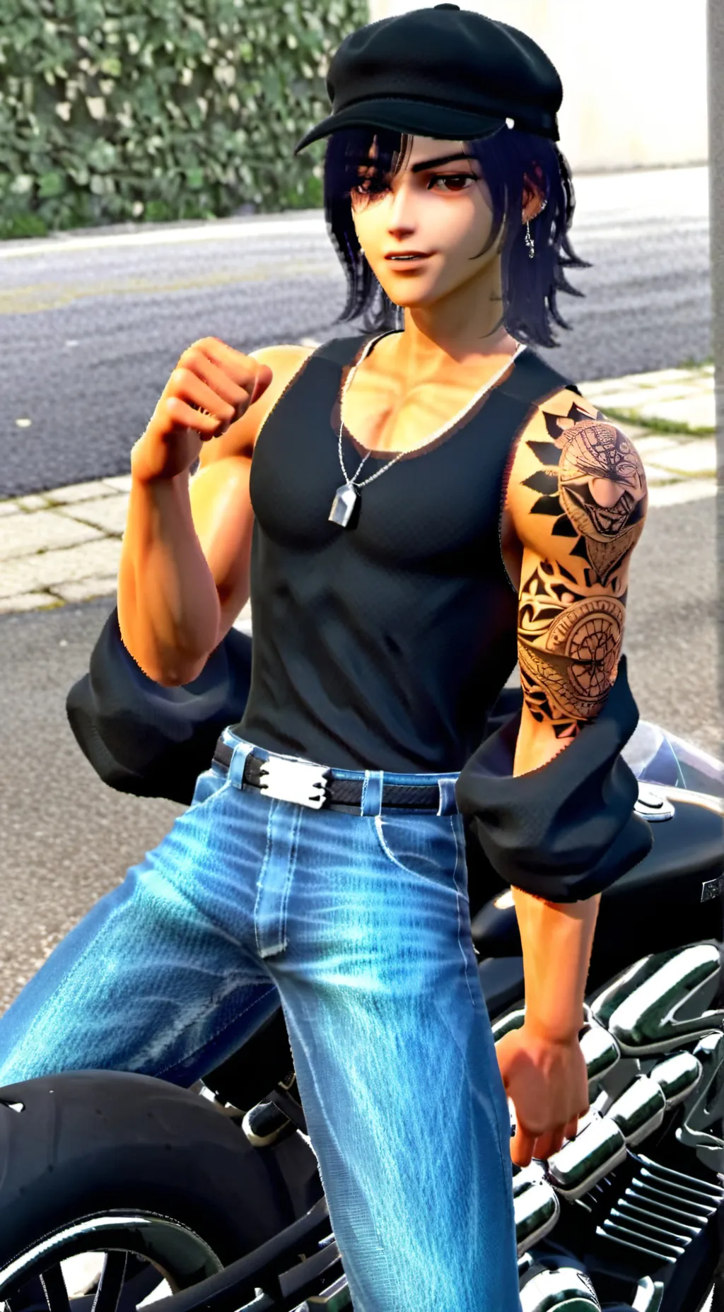 ai character: John background