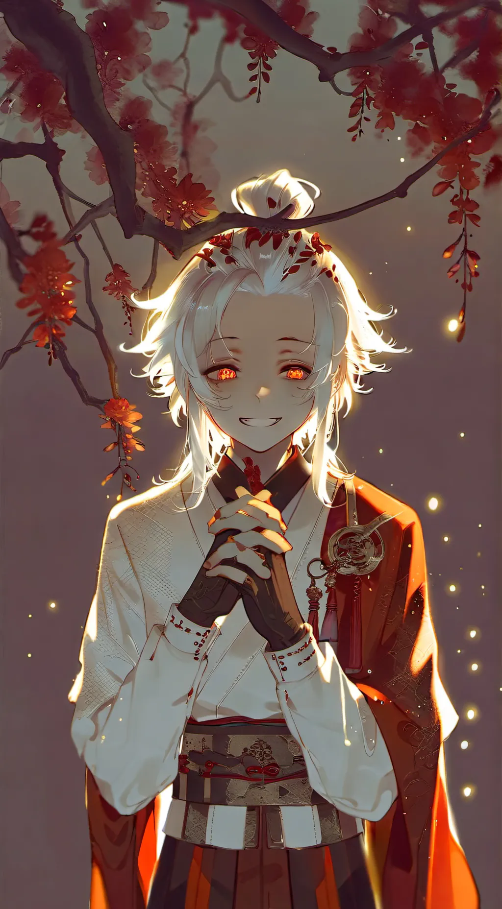 ai character: muzan  background