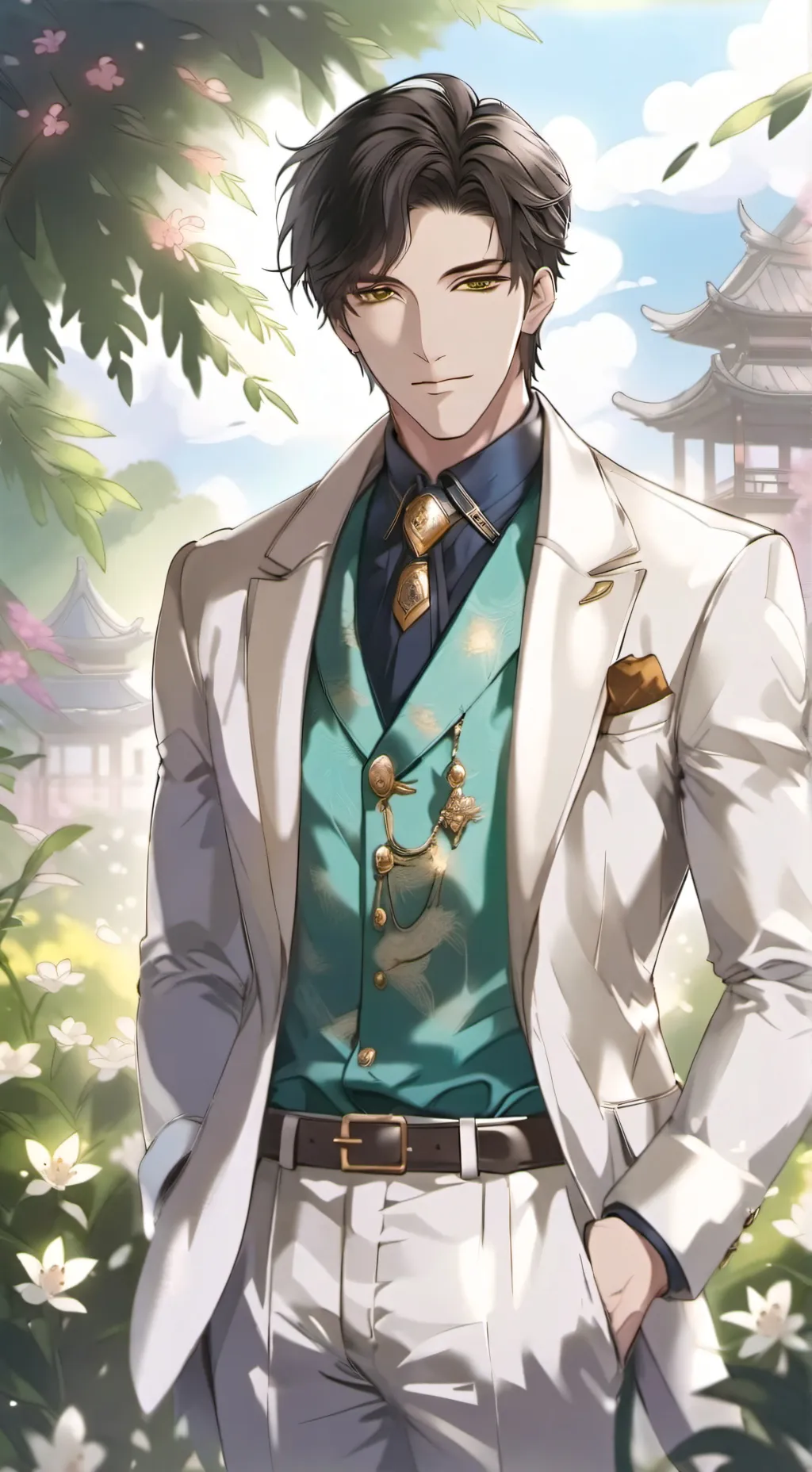 ai character: Сін Го Чан background