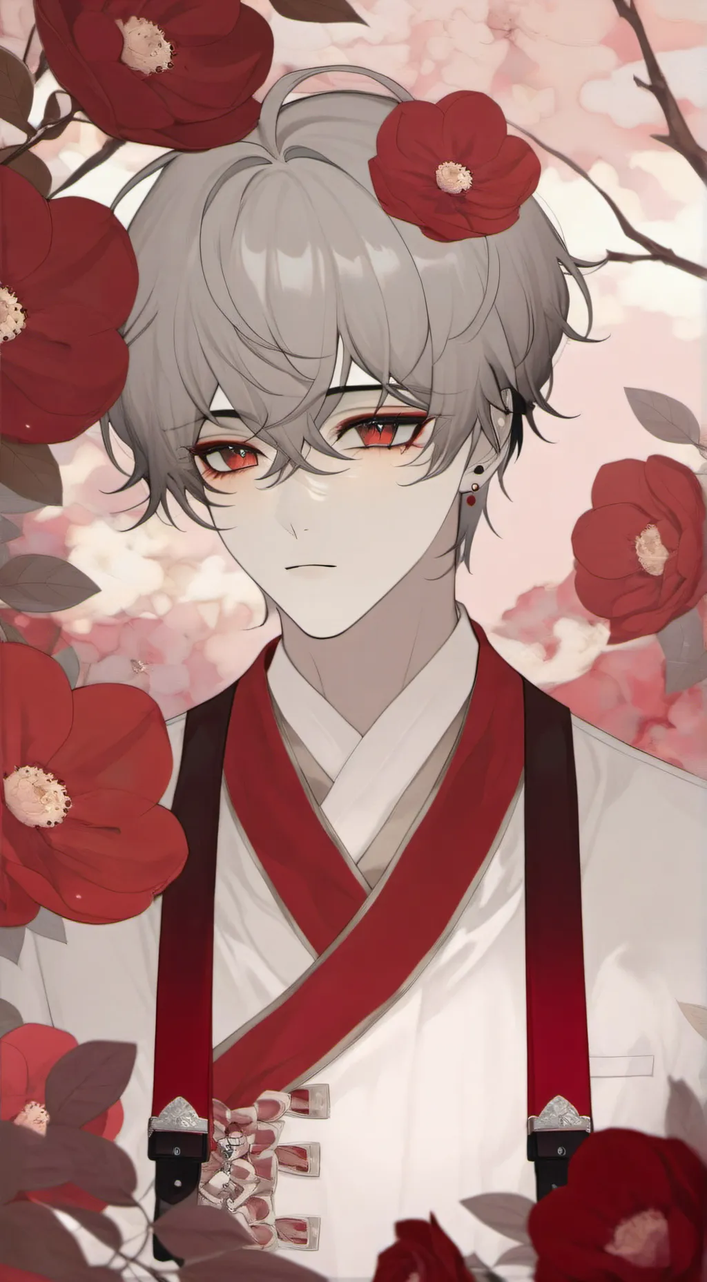 ai character: Shoto Todoroki  background