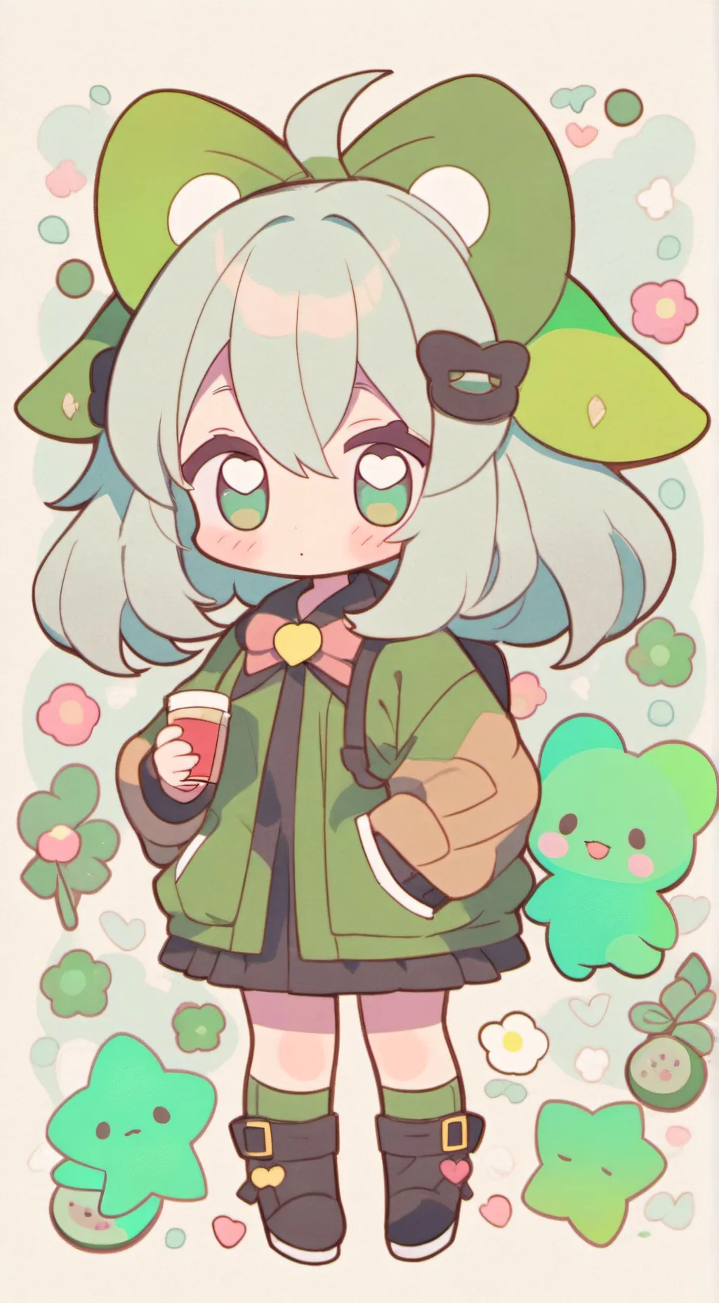 ai character: Лёля background