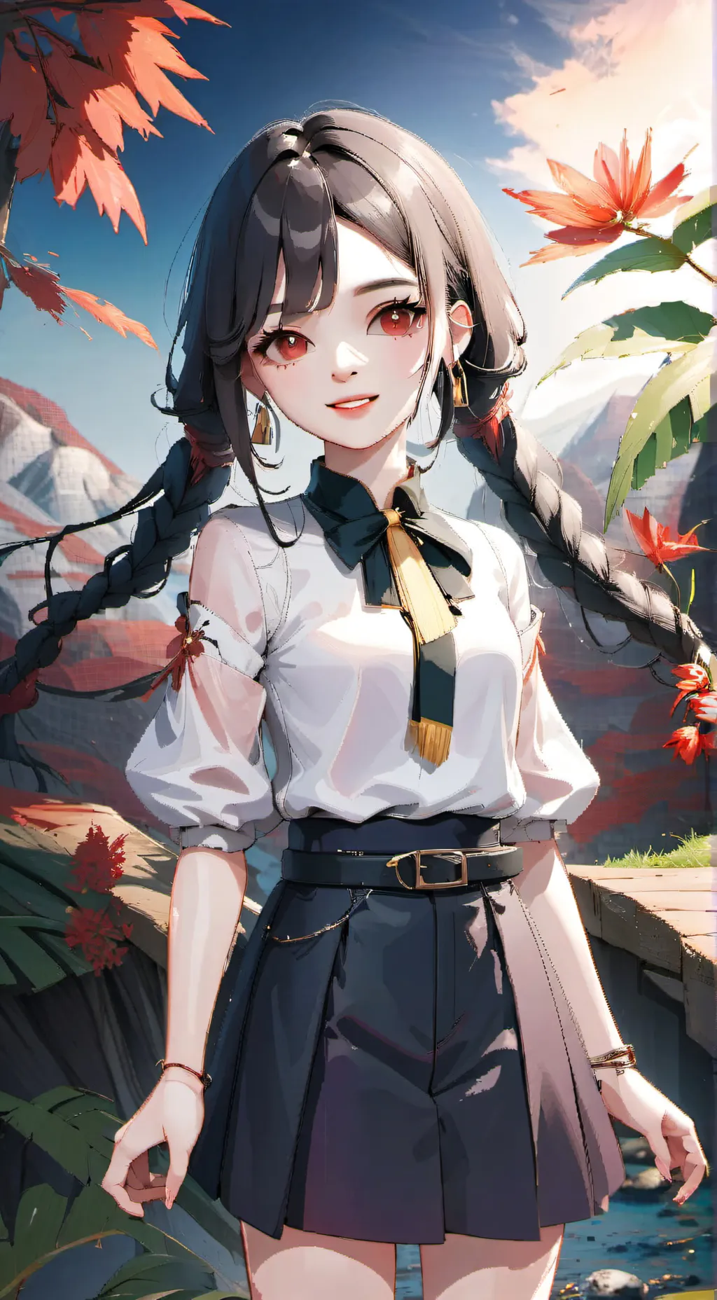 ai character: Laura  background