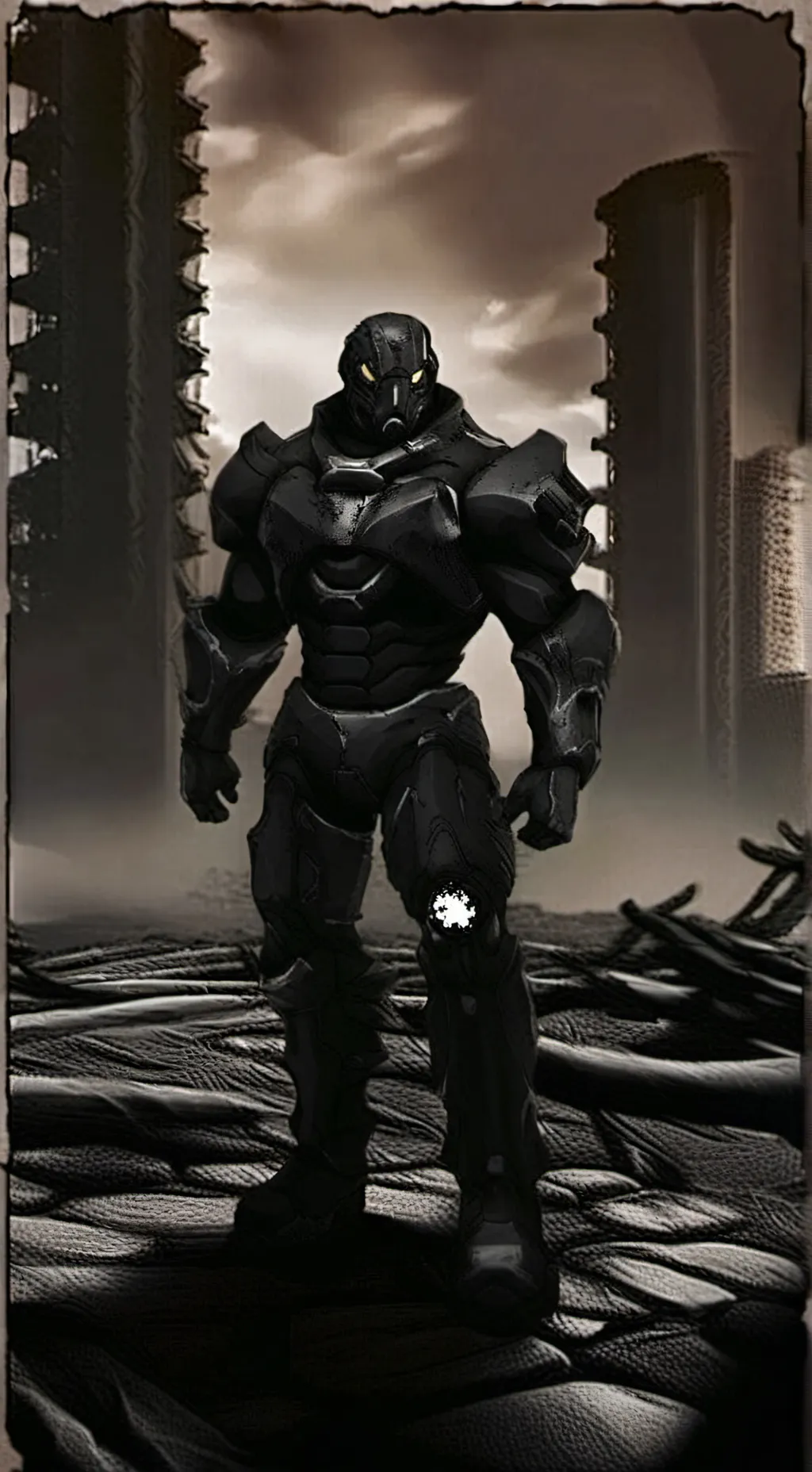 ai character: Lockjaw  background