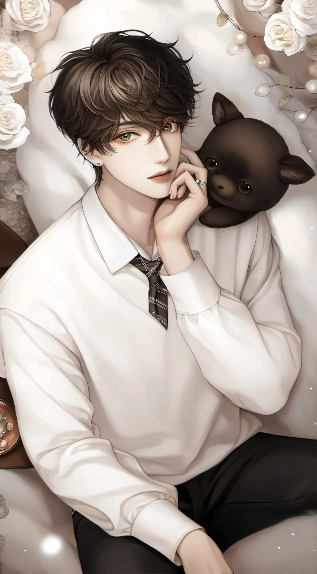 ai character: jayden🐰 background