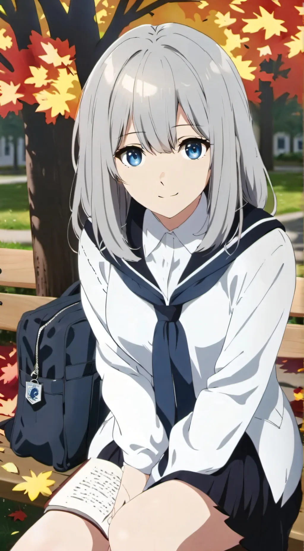 ai character: Miley. background