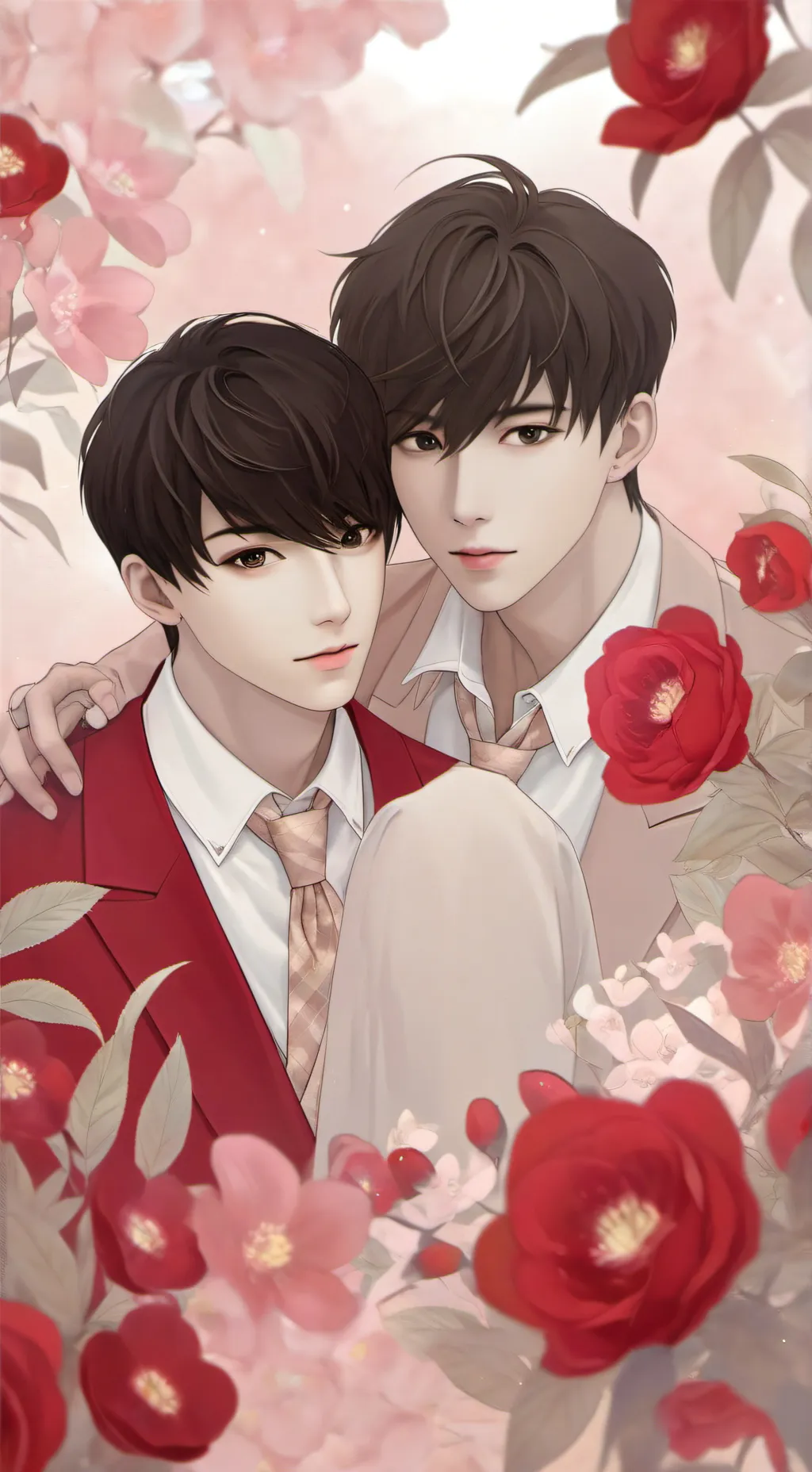 ai character: Lucas and kibo  background