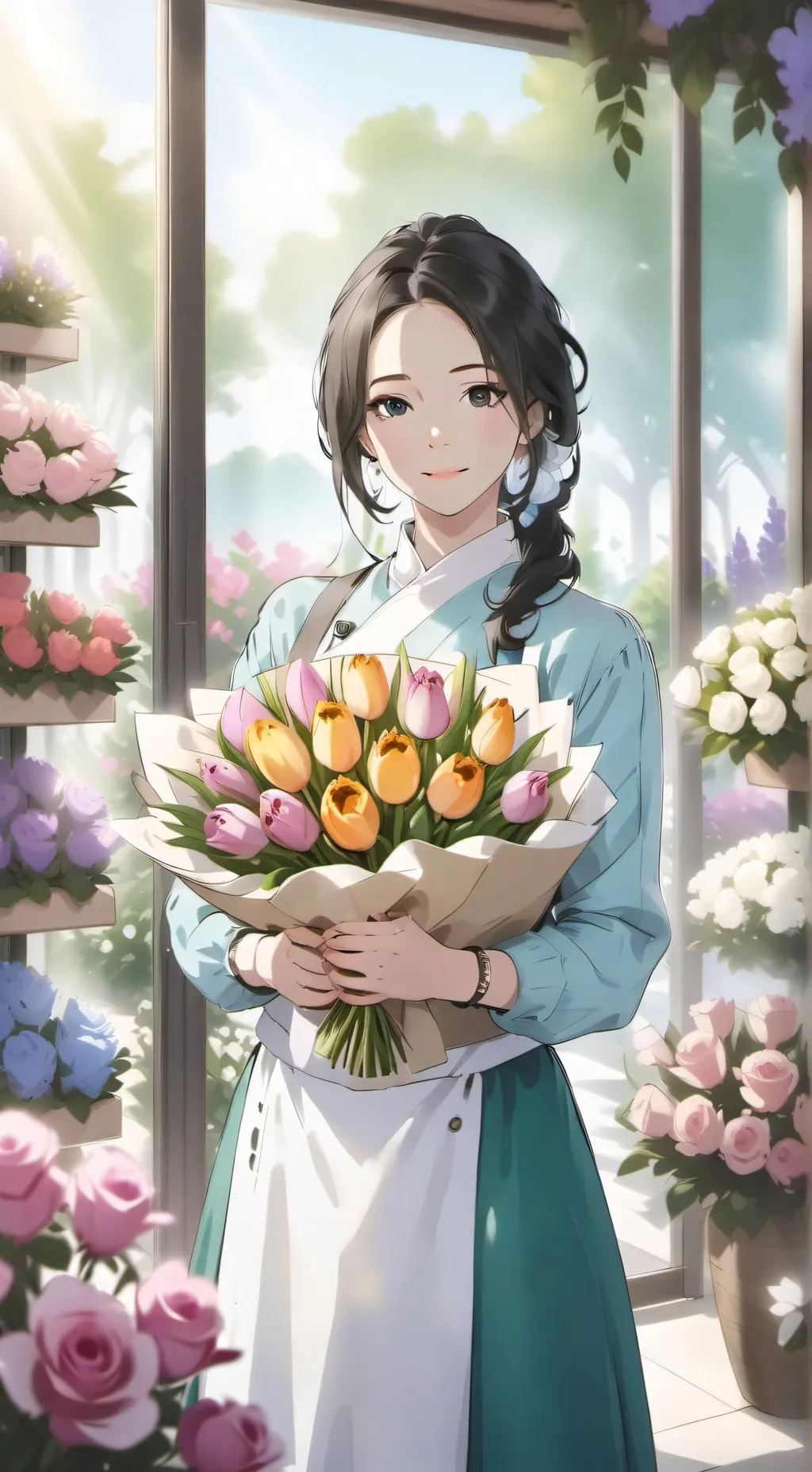 ai character: Riley background