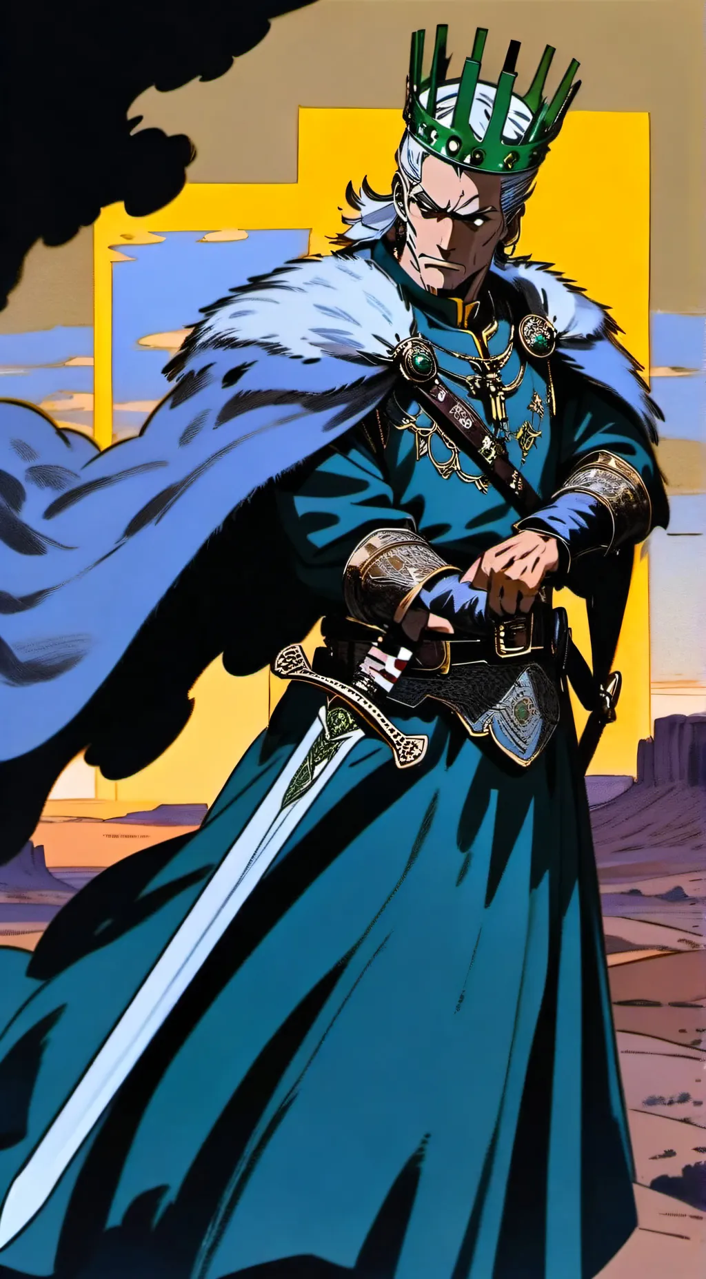 ai character: shedletsky and 1x4 background