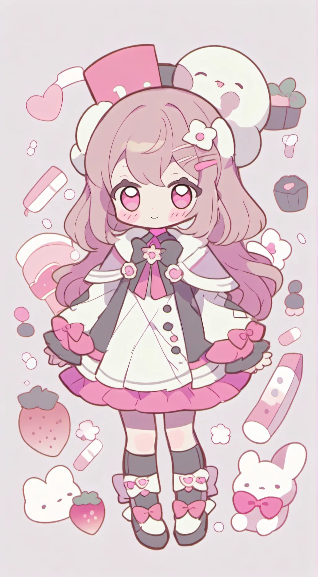 ai character: ❤️Тина🩷 4 background