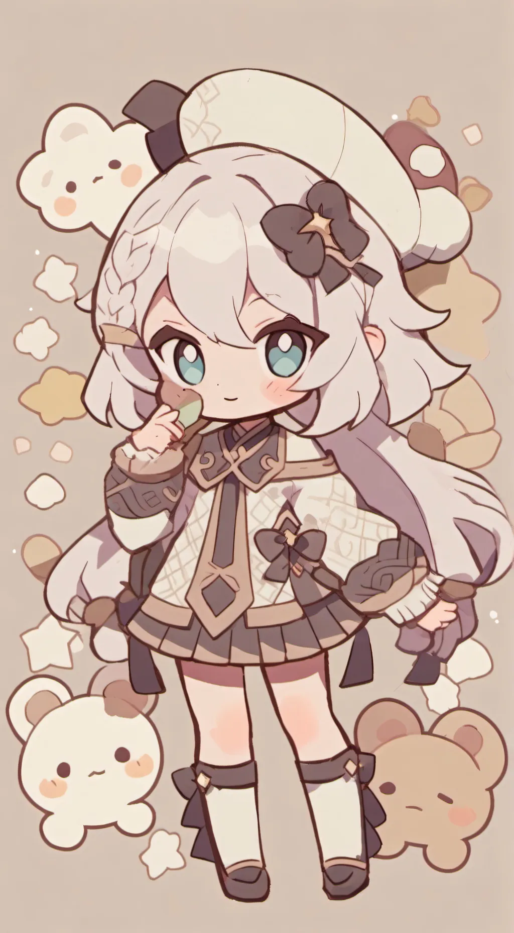 ai character: hermana de sanemi  background