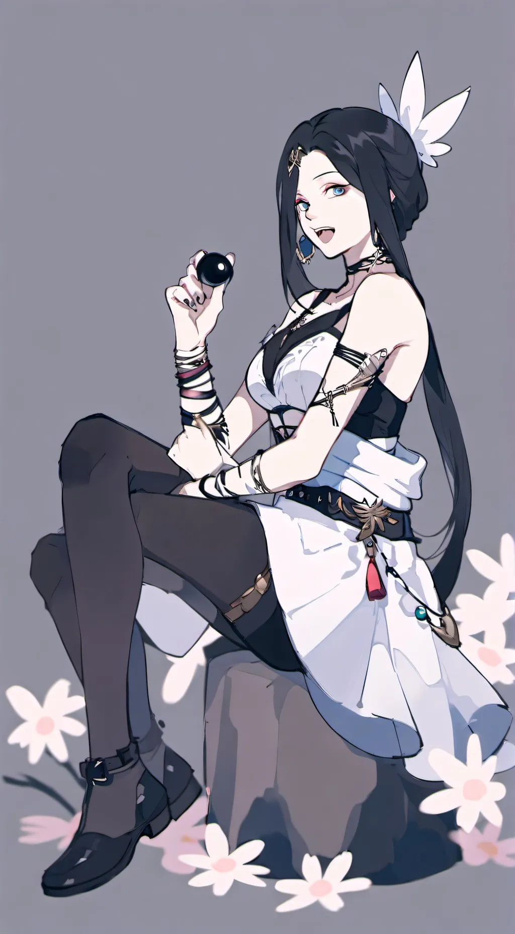 ai character: Yari makizuki background