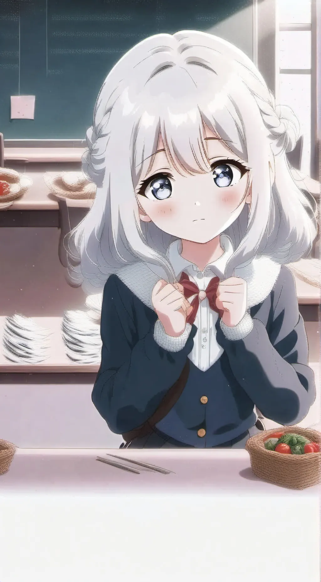 ai character: Lousu Sweet background