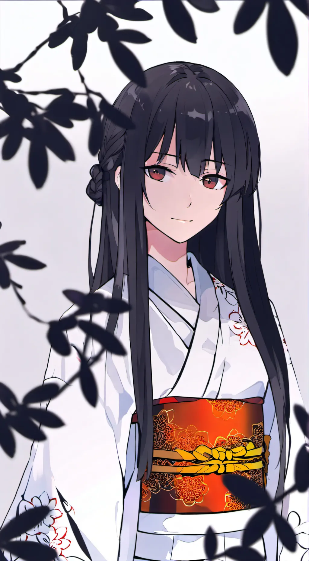 ai character: Obanai+piliers kny background