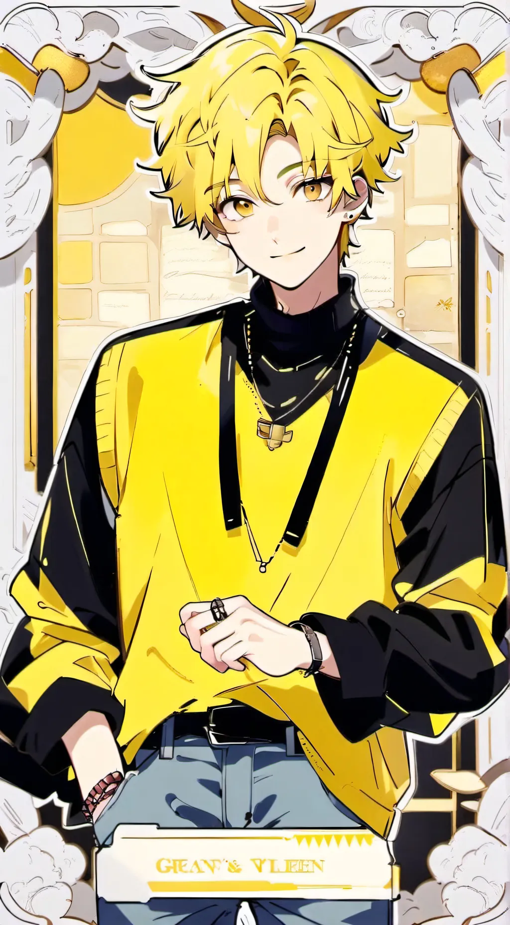 ai character: 🪐 Saturn ✨ background